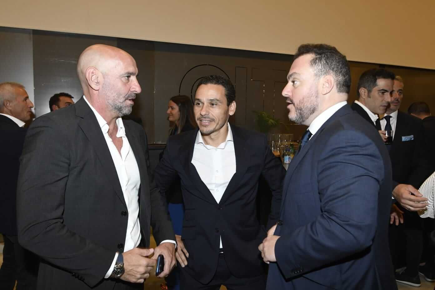  Monchi, Del Nido Carrasco y Fede Quintero, en la II Gala Desmarcadas.