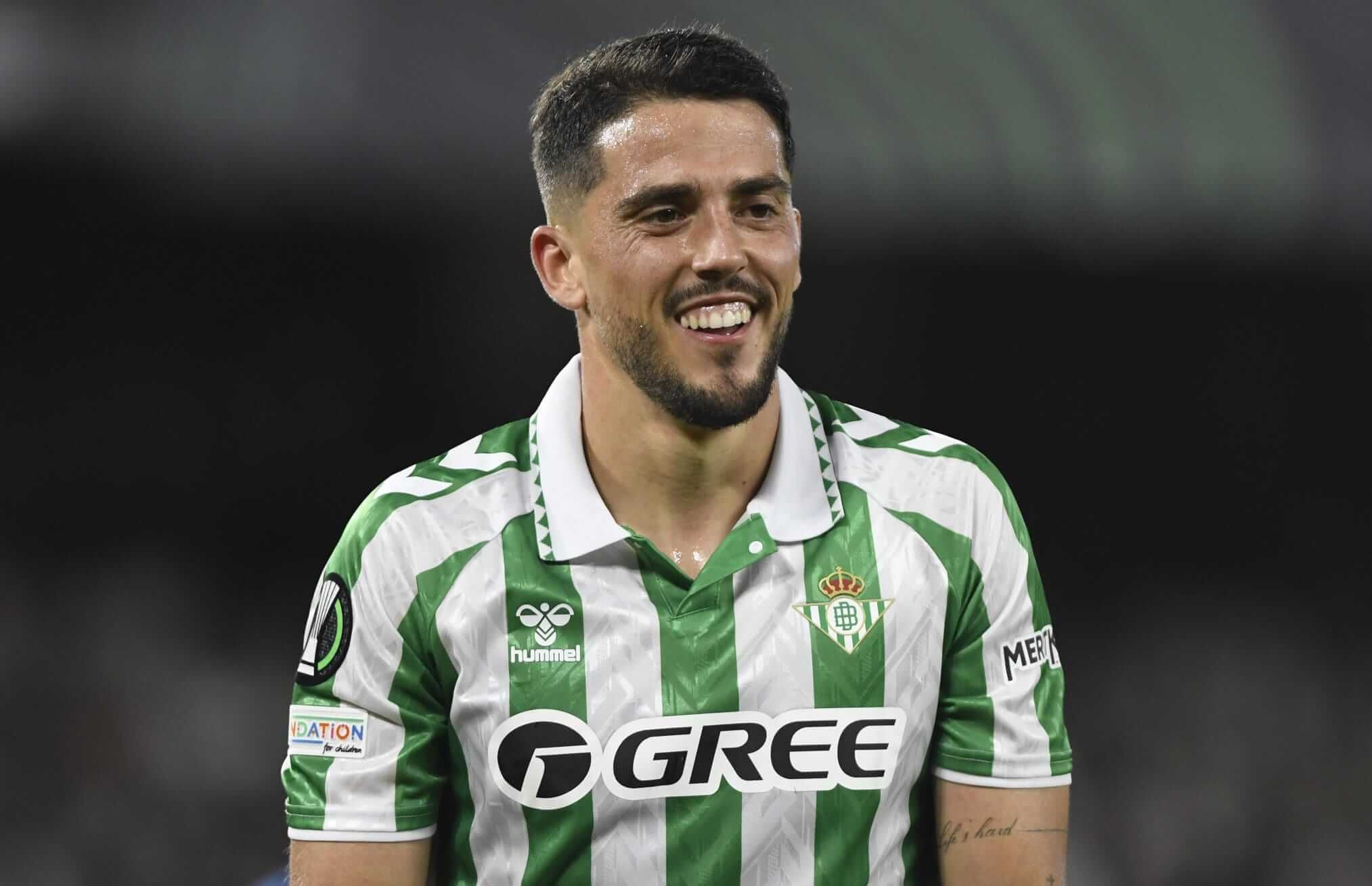  Pablo Fornals, futbolista del Real Betis