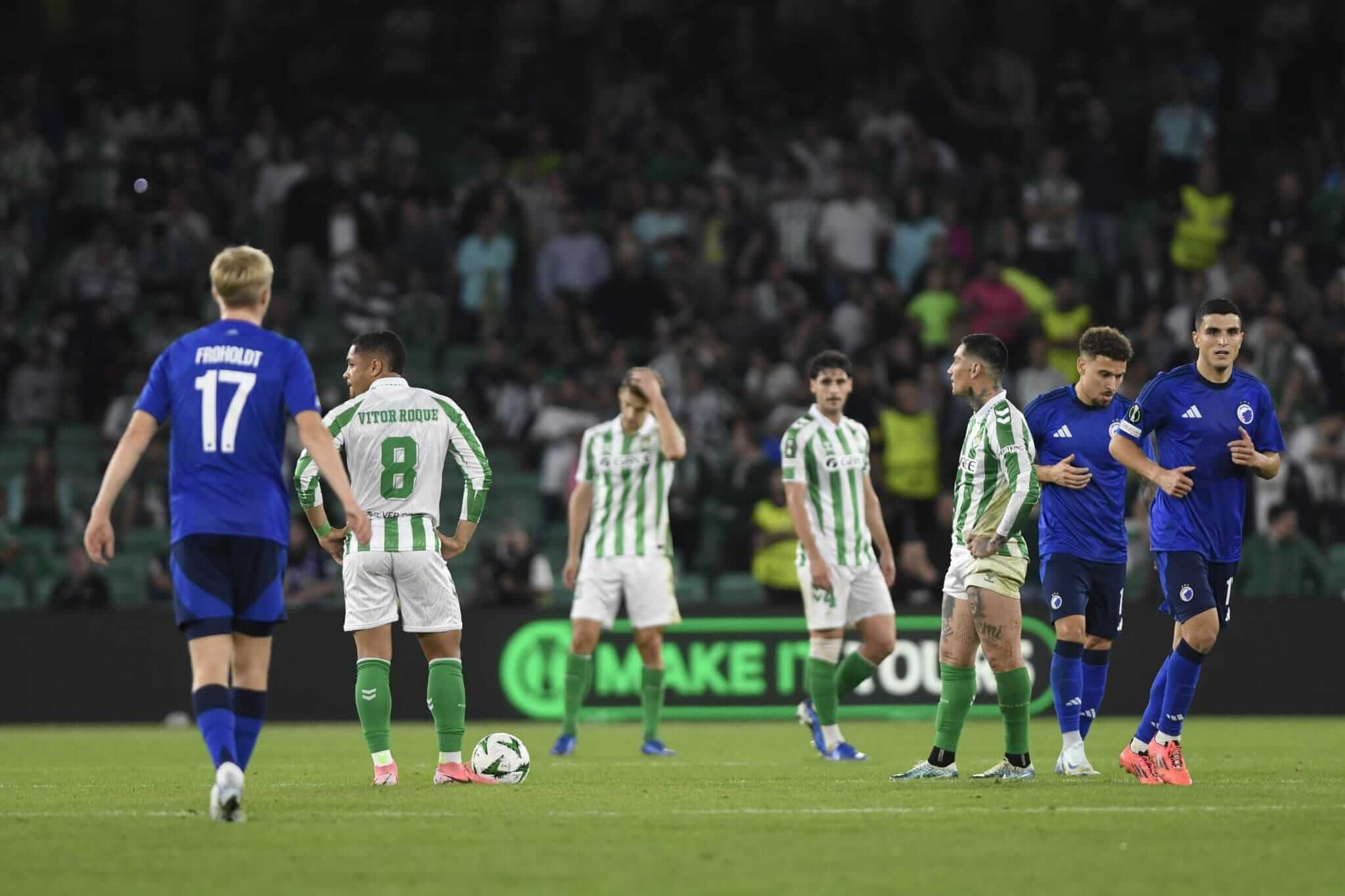  La decepción del Betis ante el Copenhague