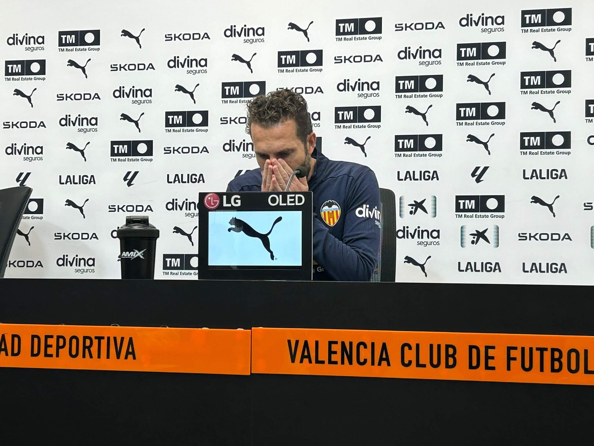  Rubén Baraja en rueda de prensau