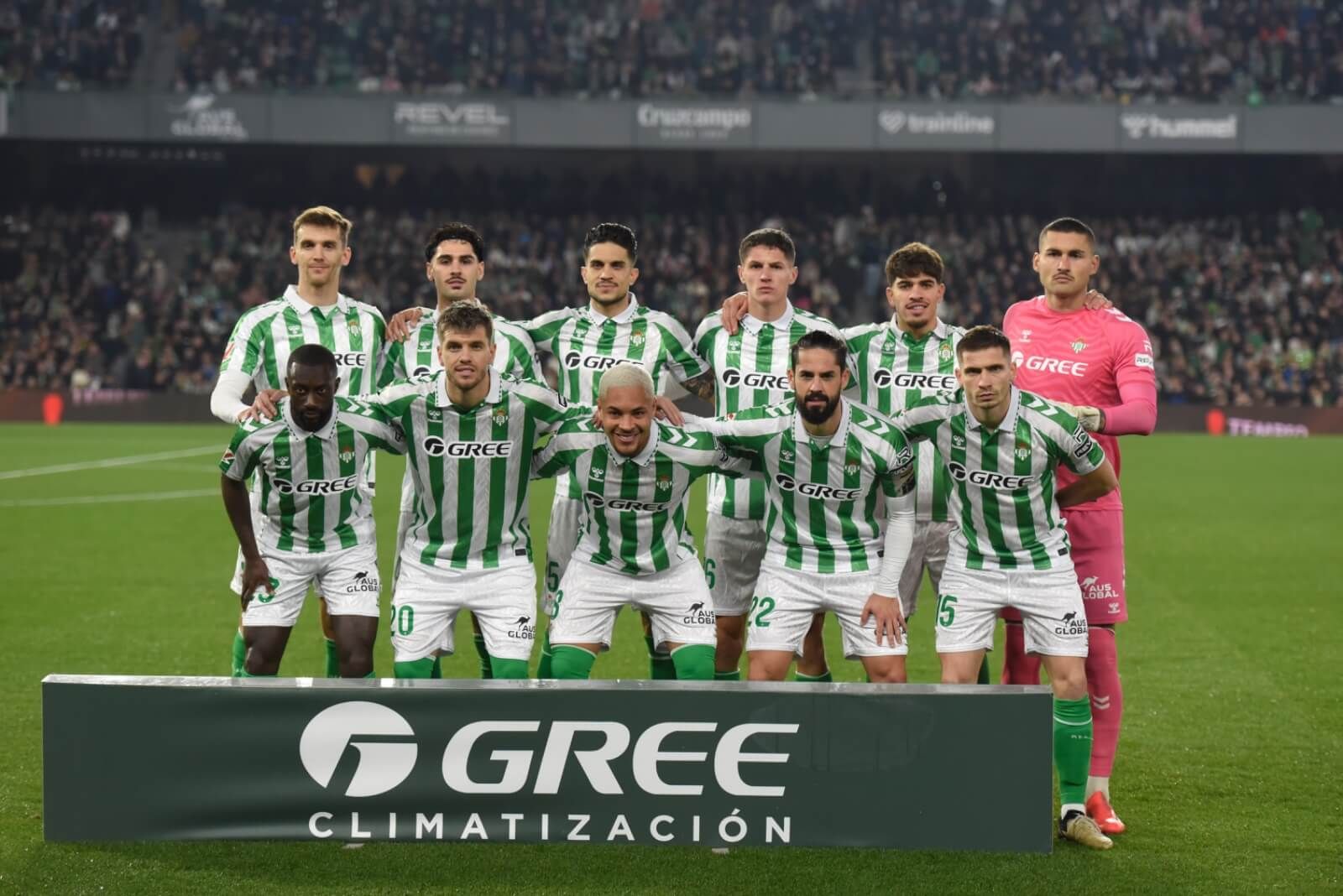  El once del Real Betis contra el Rayo Vallecano