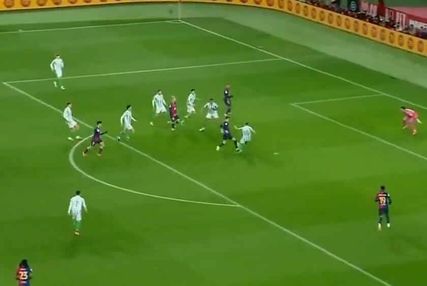  A Perraud le faltó contundencia en el 1-0.