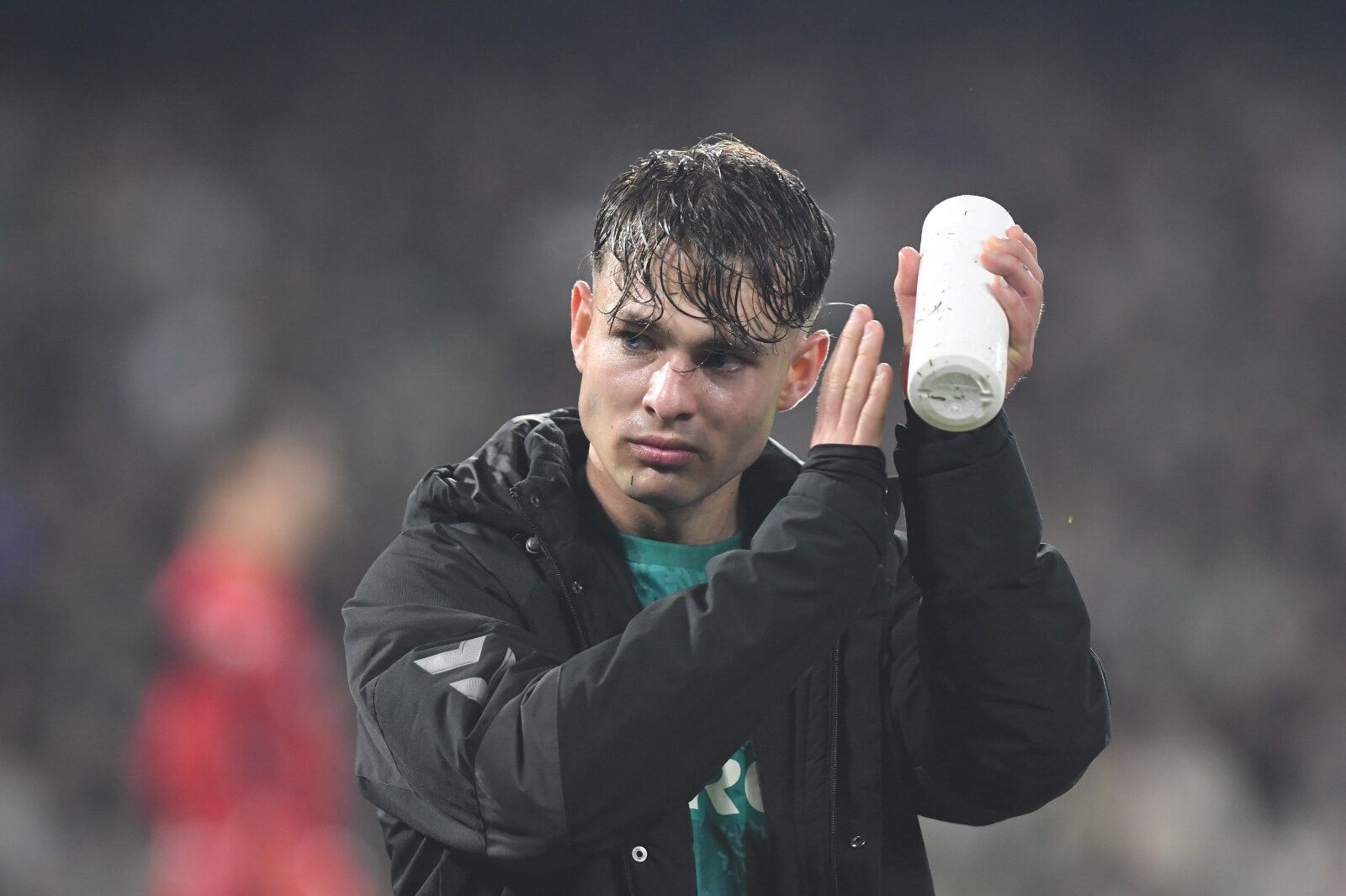 Ángel Ortiz, ante la Real Sociedad