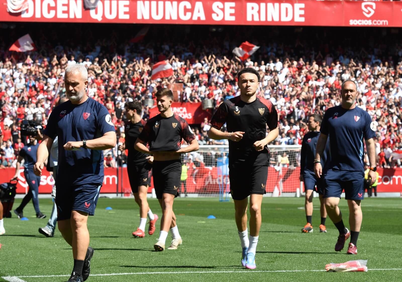  Rubén Vargas, en el entrenamiento.