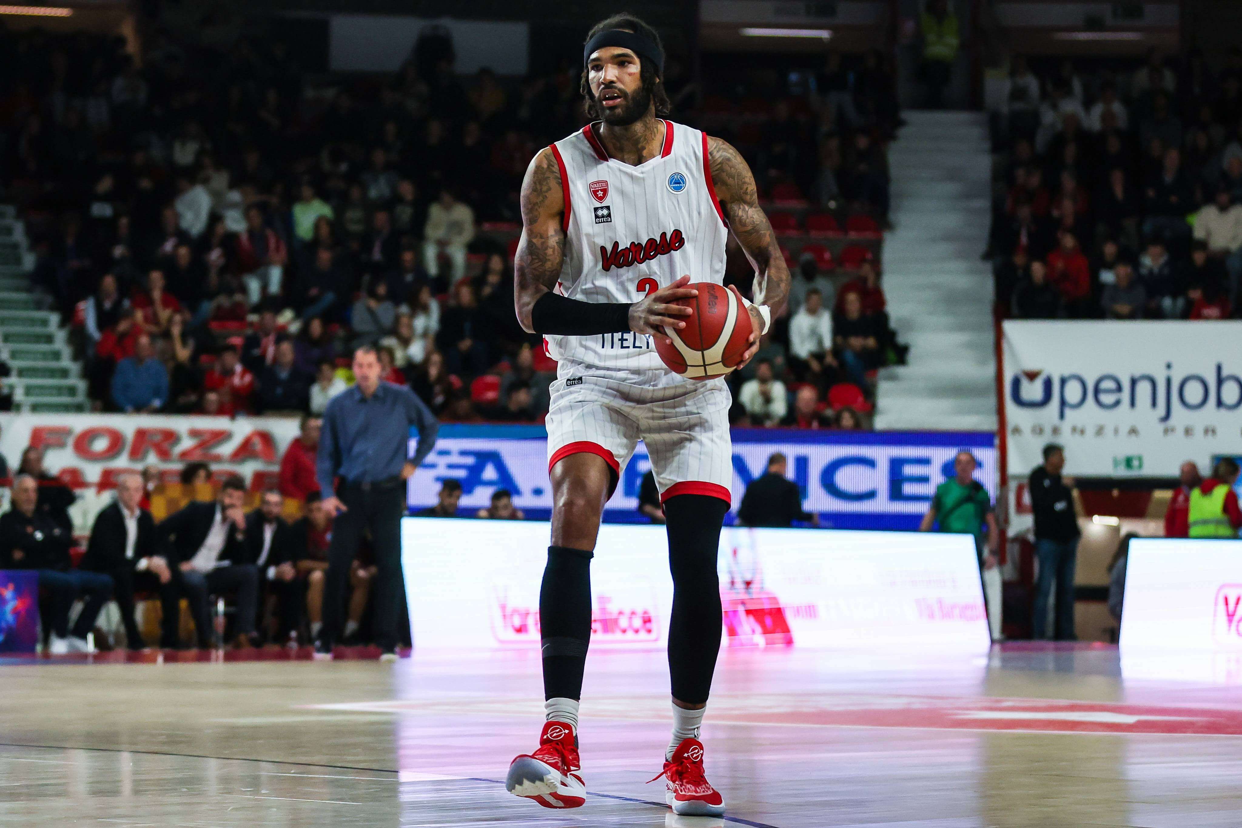  Willie Cauley-Stein, durante un partido en Varese.