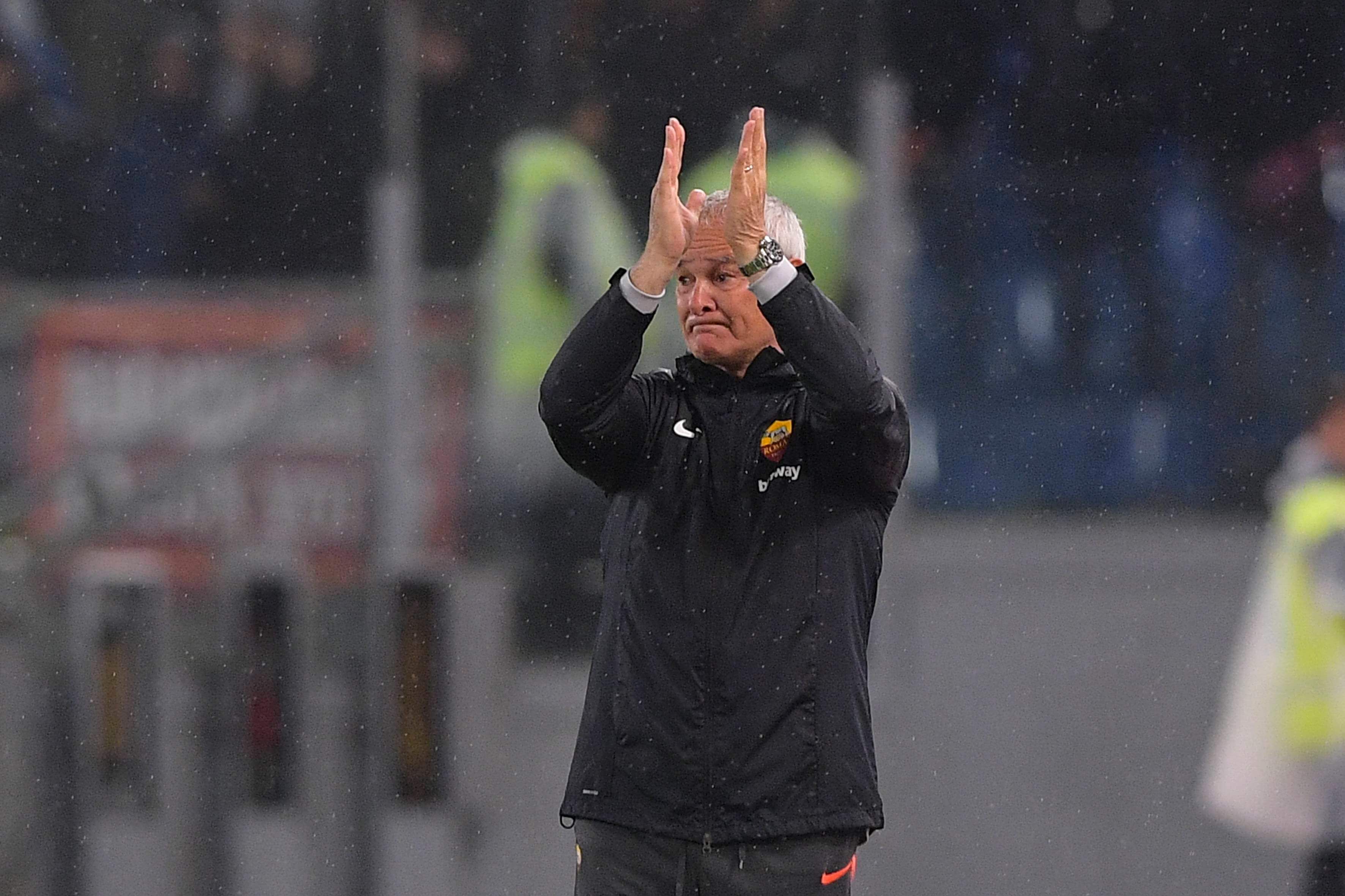  Claudio Raineri, en su etapa como entrenador de la Roma.
