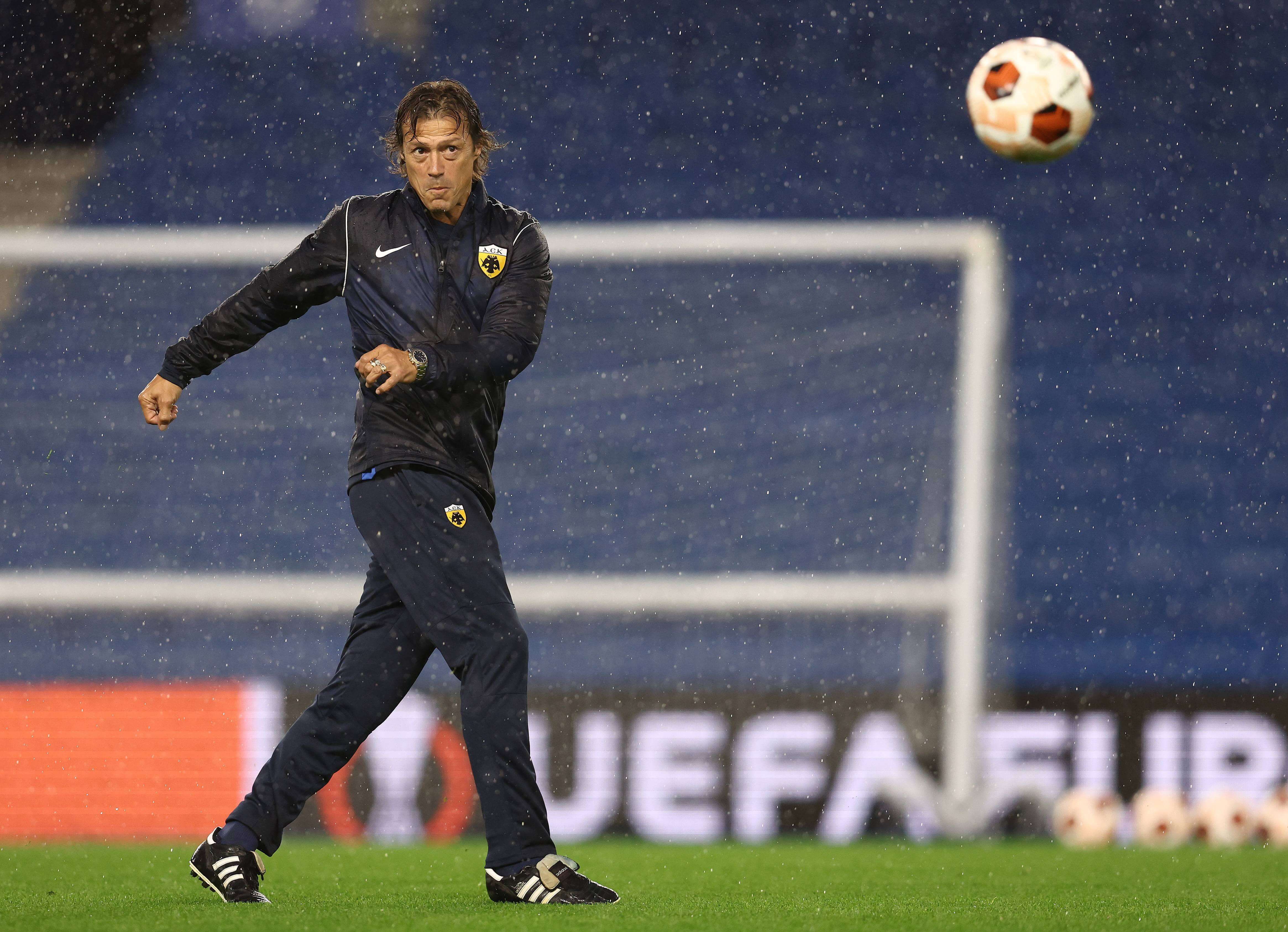  Matías Almeyda, en su etapa en el AEK.