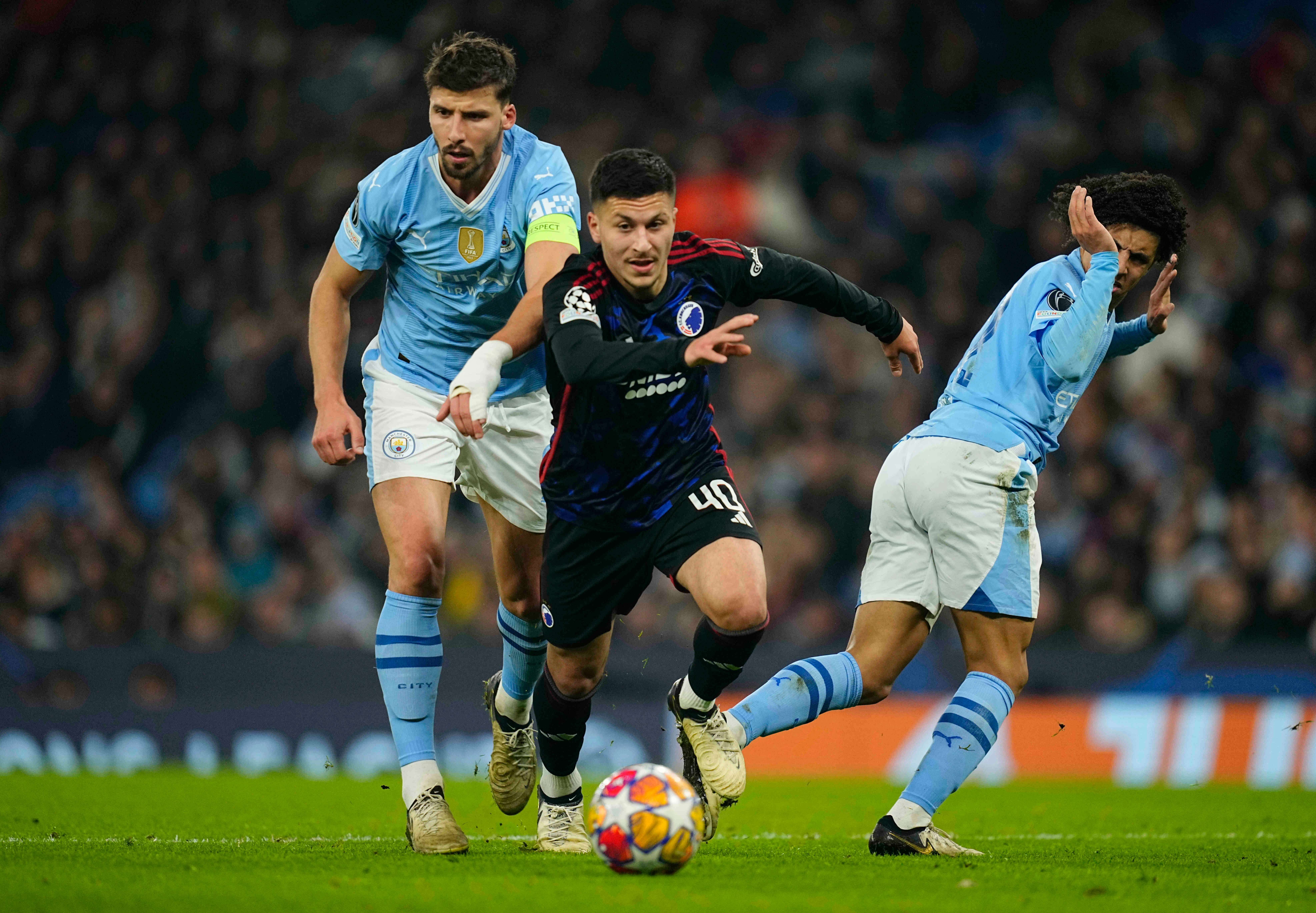 Roony Bardghji contra el Manchester City (Cordon Press)