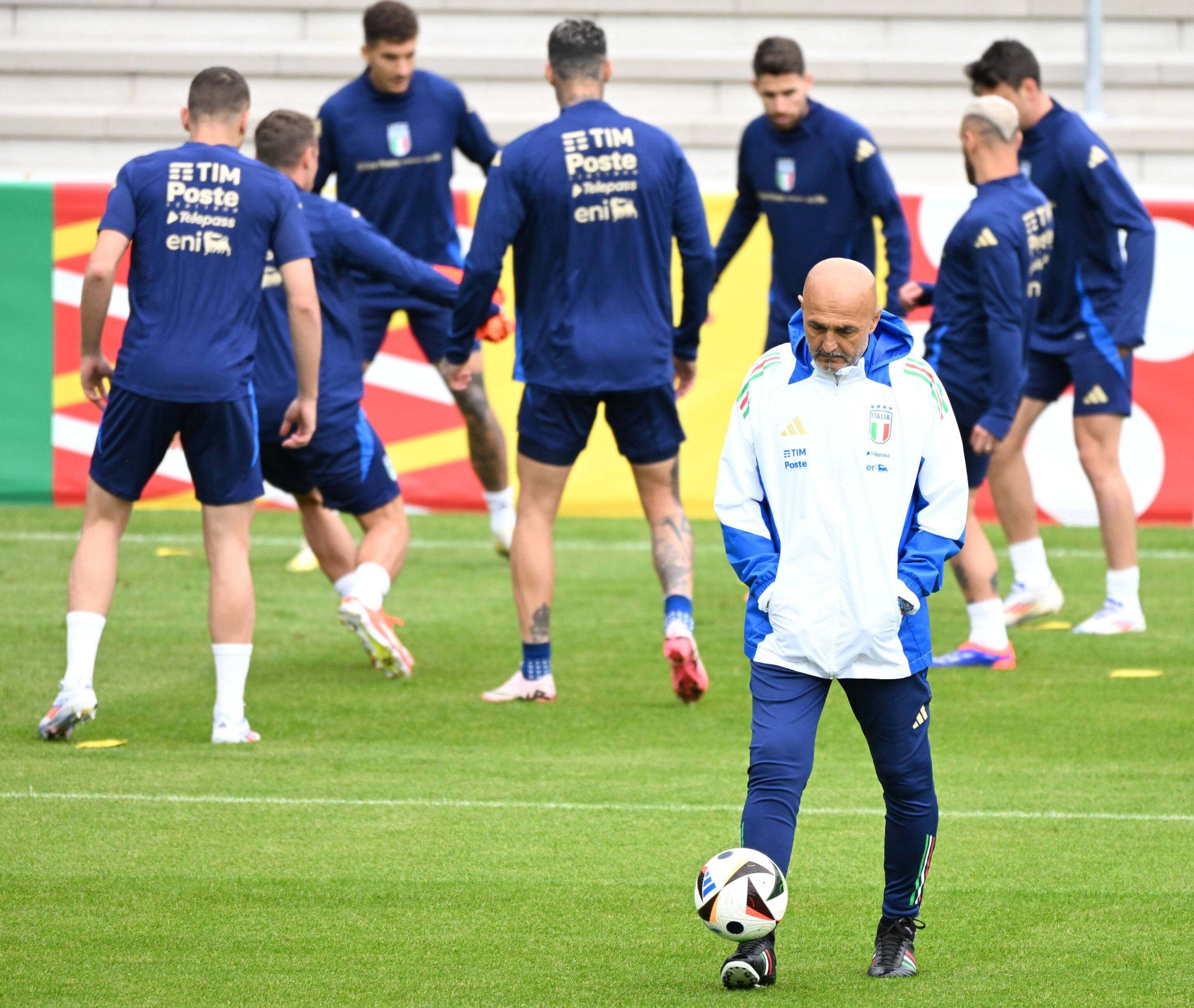  Luciano Spalletti mientras entrena la selección italiana (Cordon Press)
