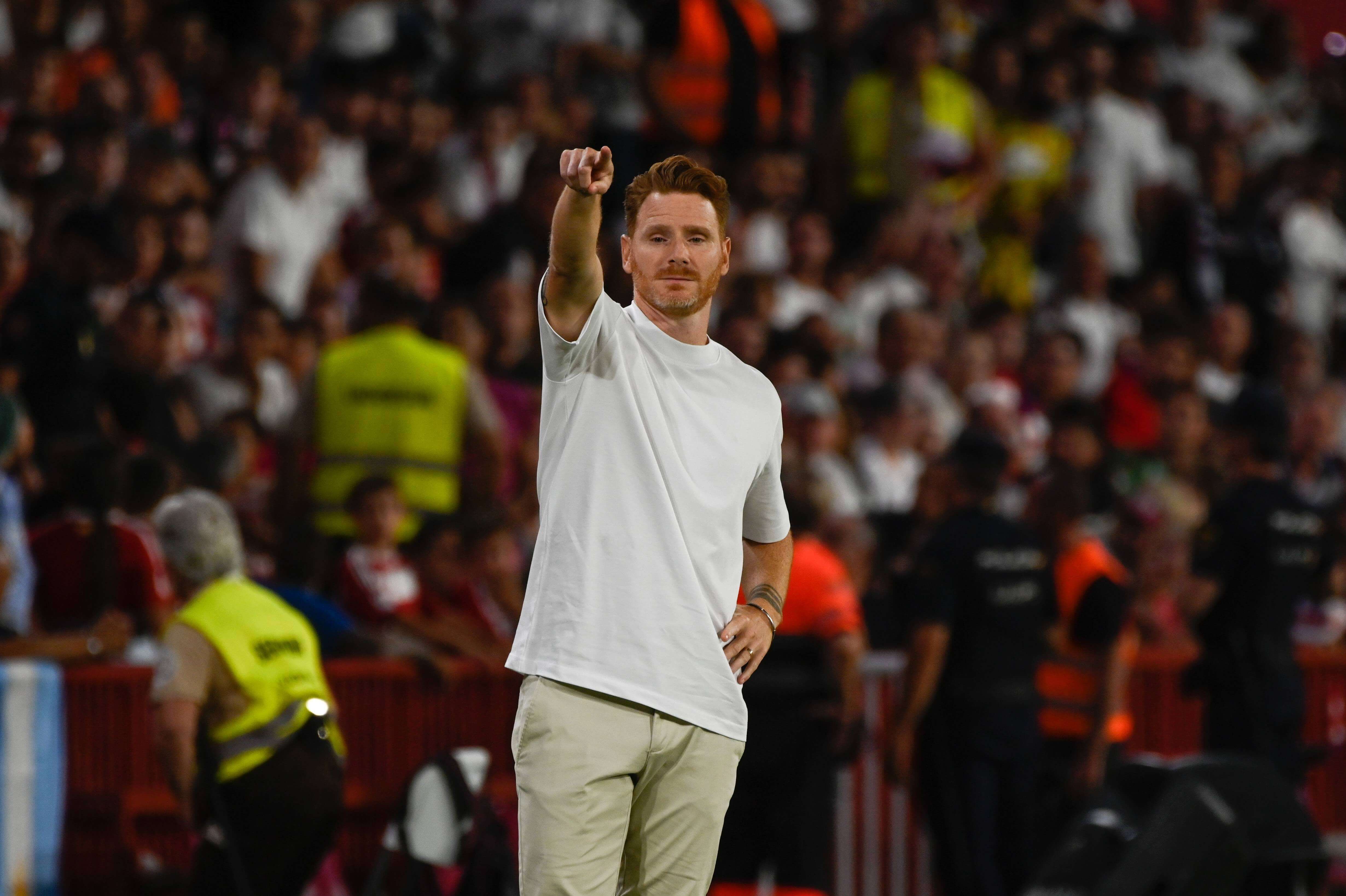  Guillermo Abascal, en un partido del Granada (FOTO: Cordón Press).