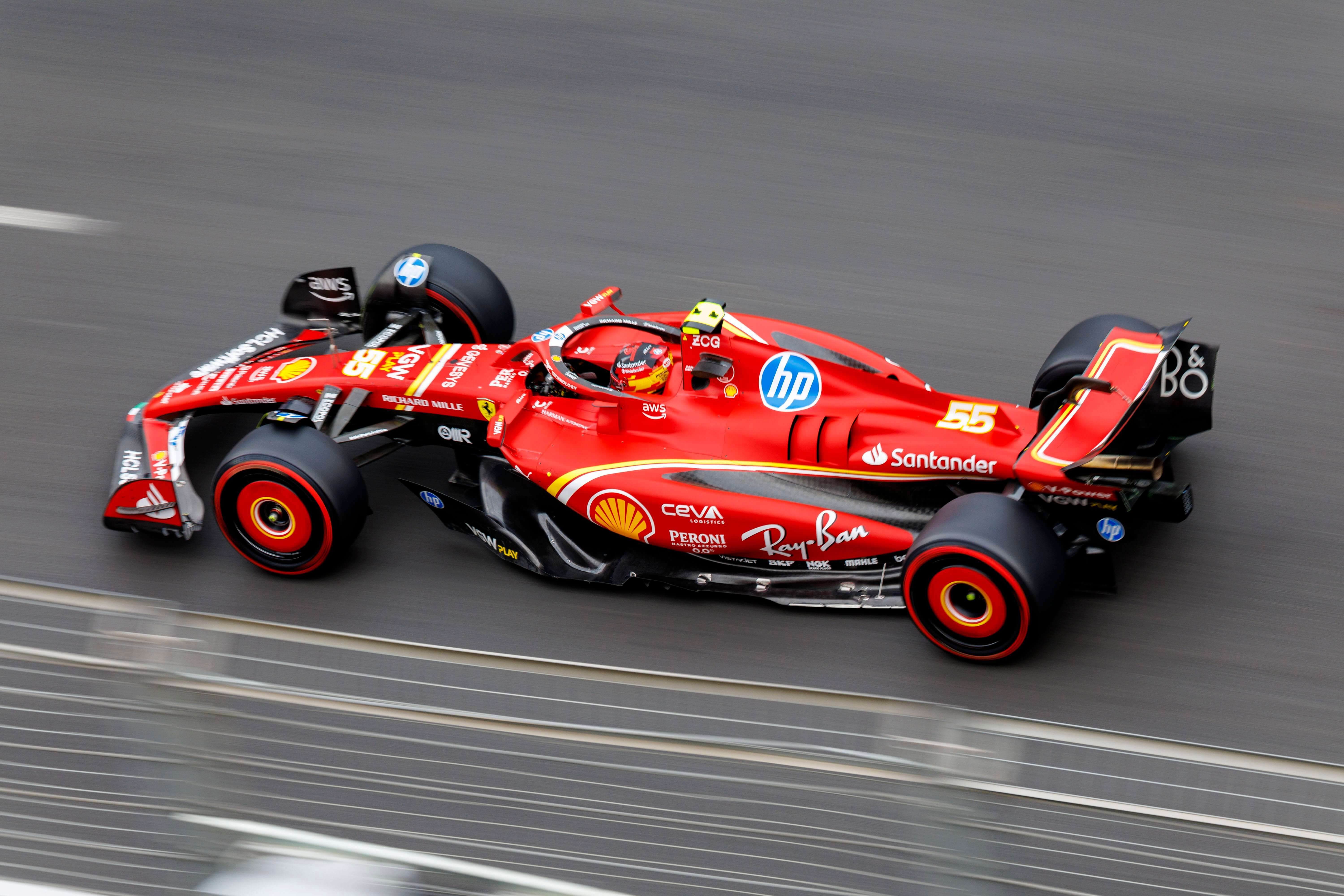 Carlos Sainz en el Gran Premio de Baku (Cordon Press)