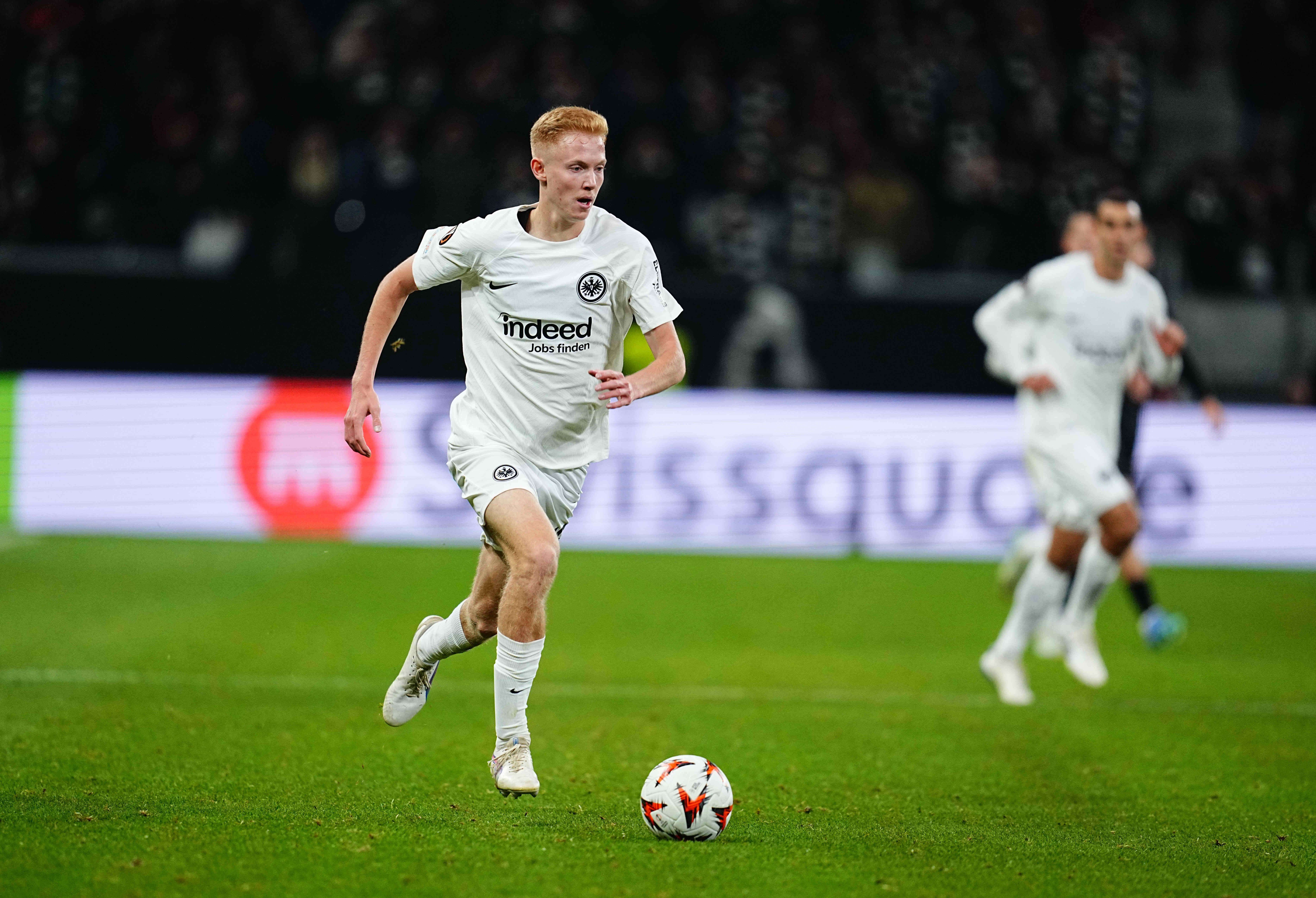  Hugo Larsson, en un partido esta temporada (Cordon Press)