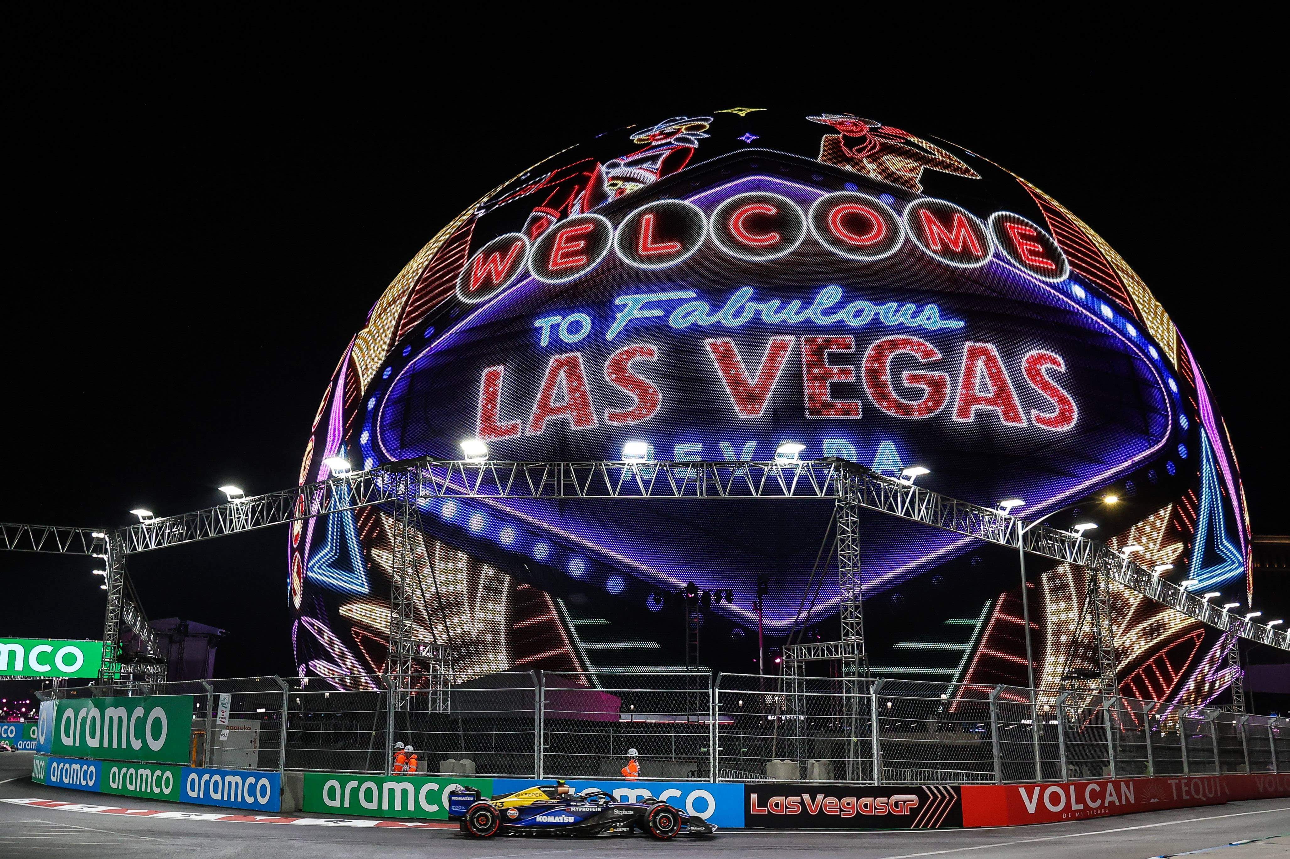  Franco Colapinto, en el GP de Las Vegas (Cordon Press)