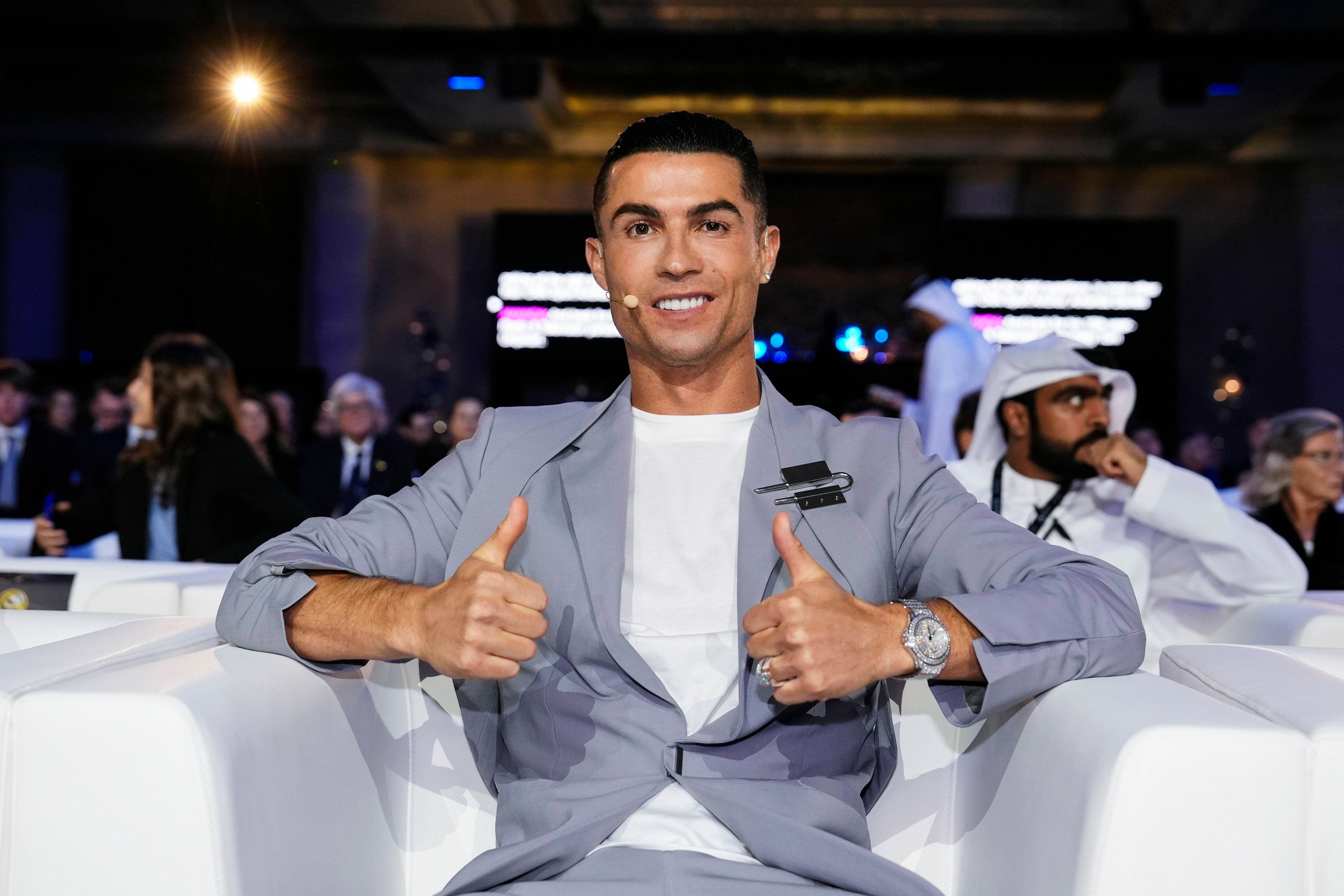  Cristiano Ronaldo en los Globe Soccer Awards 2025 (Cordon Press)