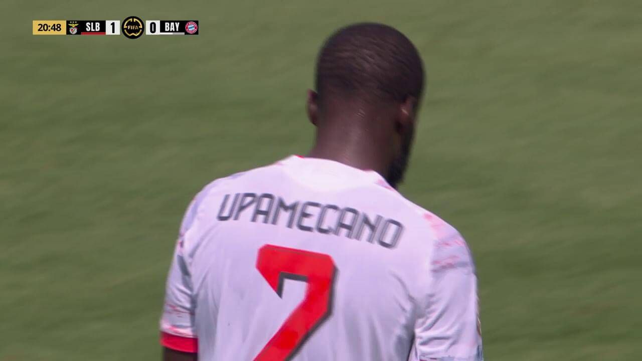 Upamecano decepcionado con el error ante el Benfica (Telecinco)