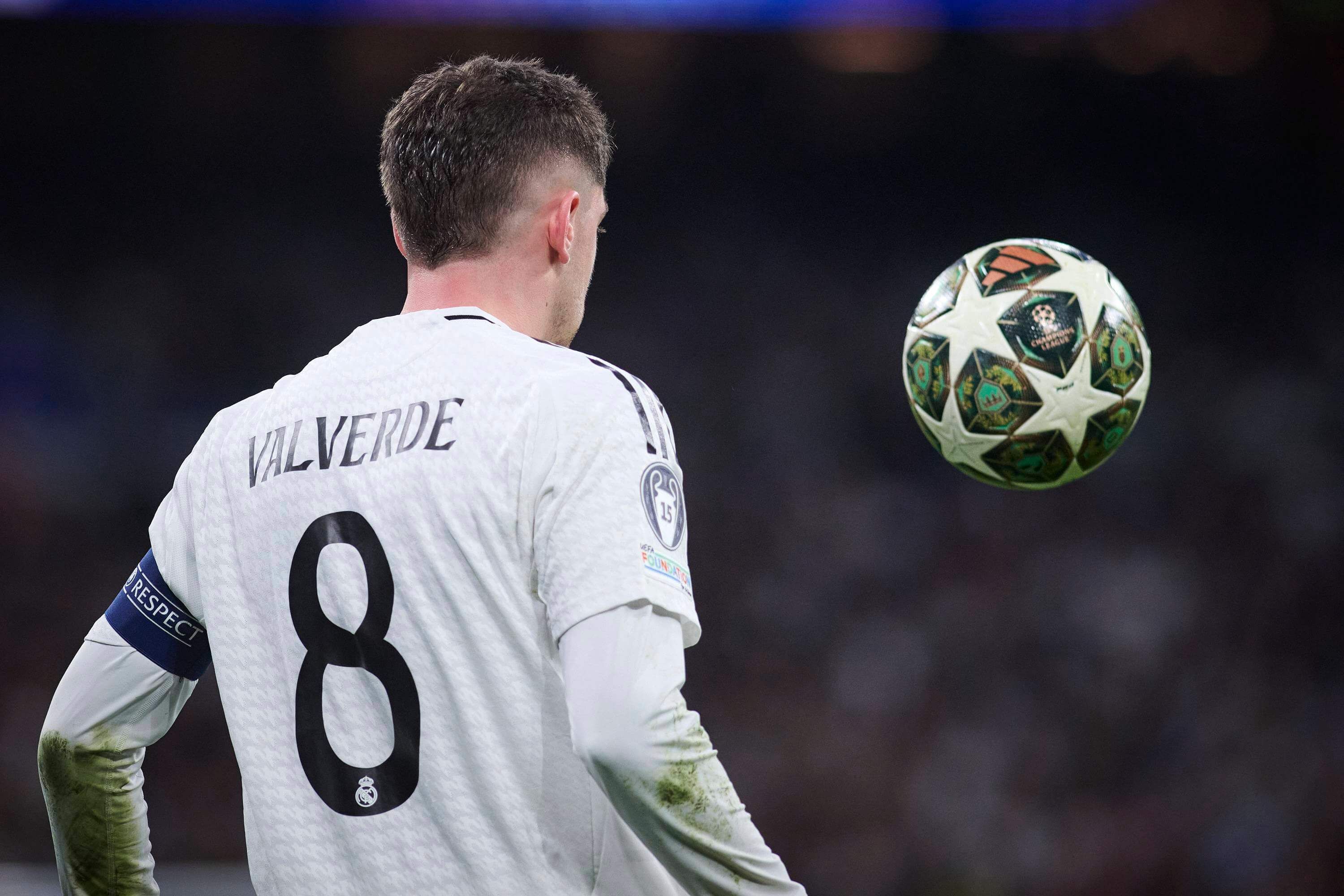  Fede Valverde, en un partido con el Real Madrid