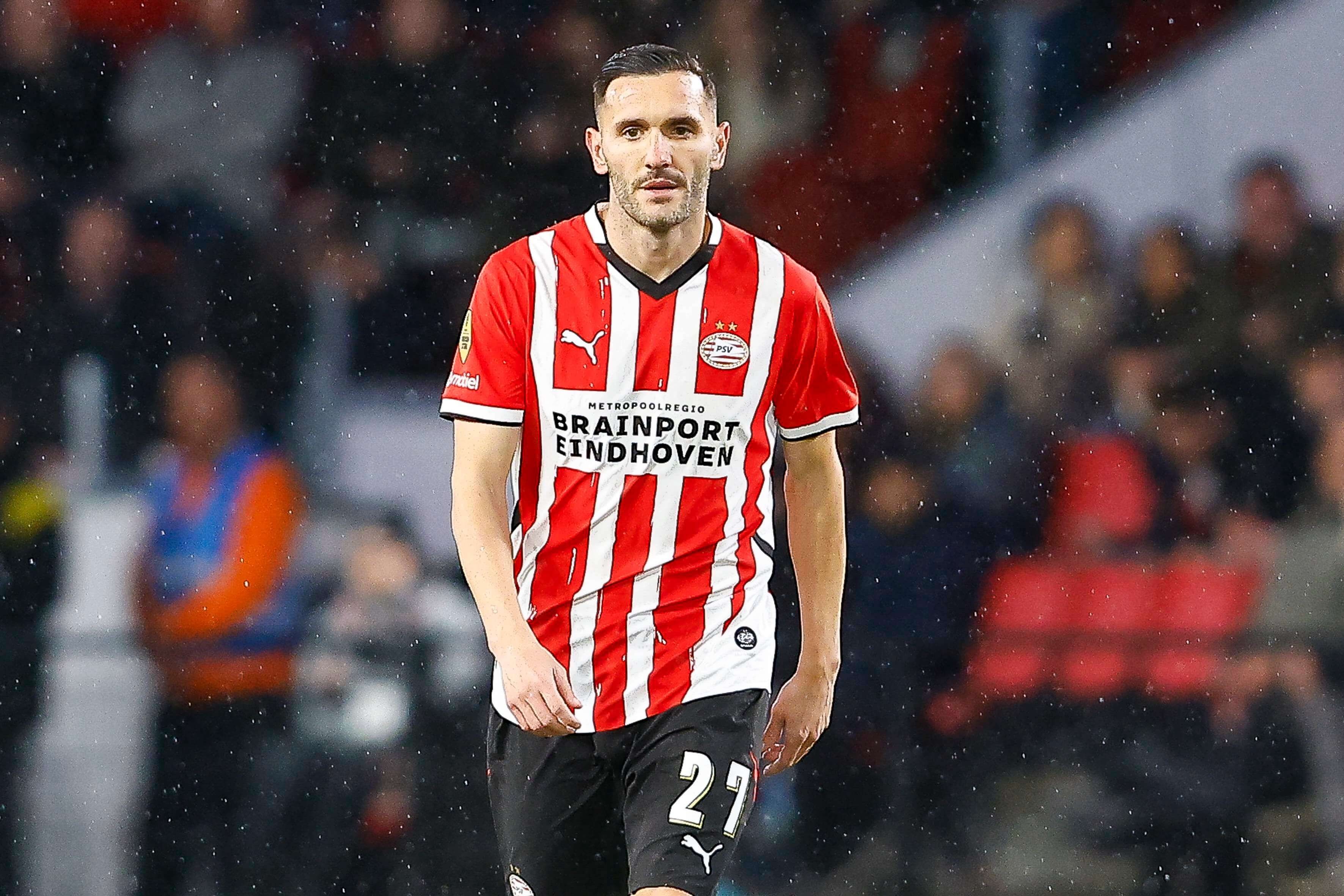  Lucas Pérez, con el PSV Eindhoven.