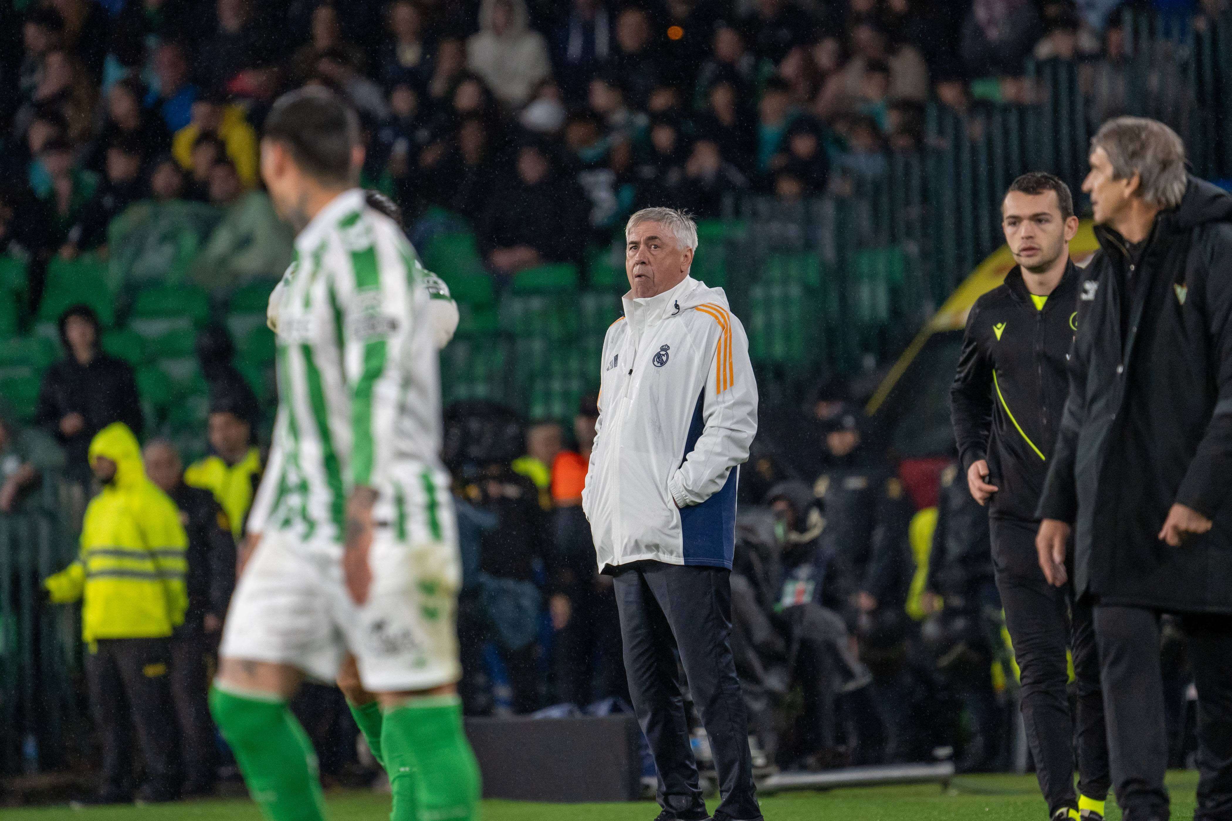  Ancelotti en el Benito Villamarín (Cordon Press)
