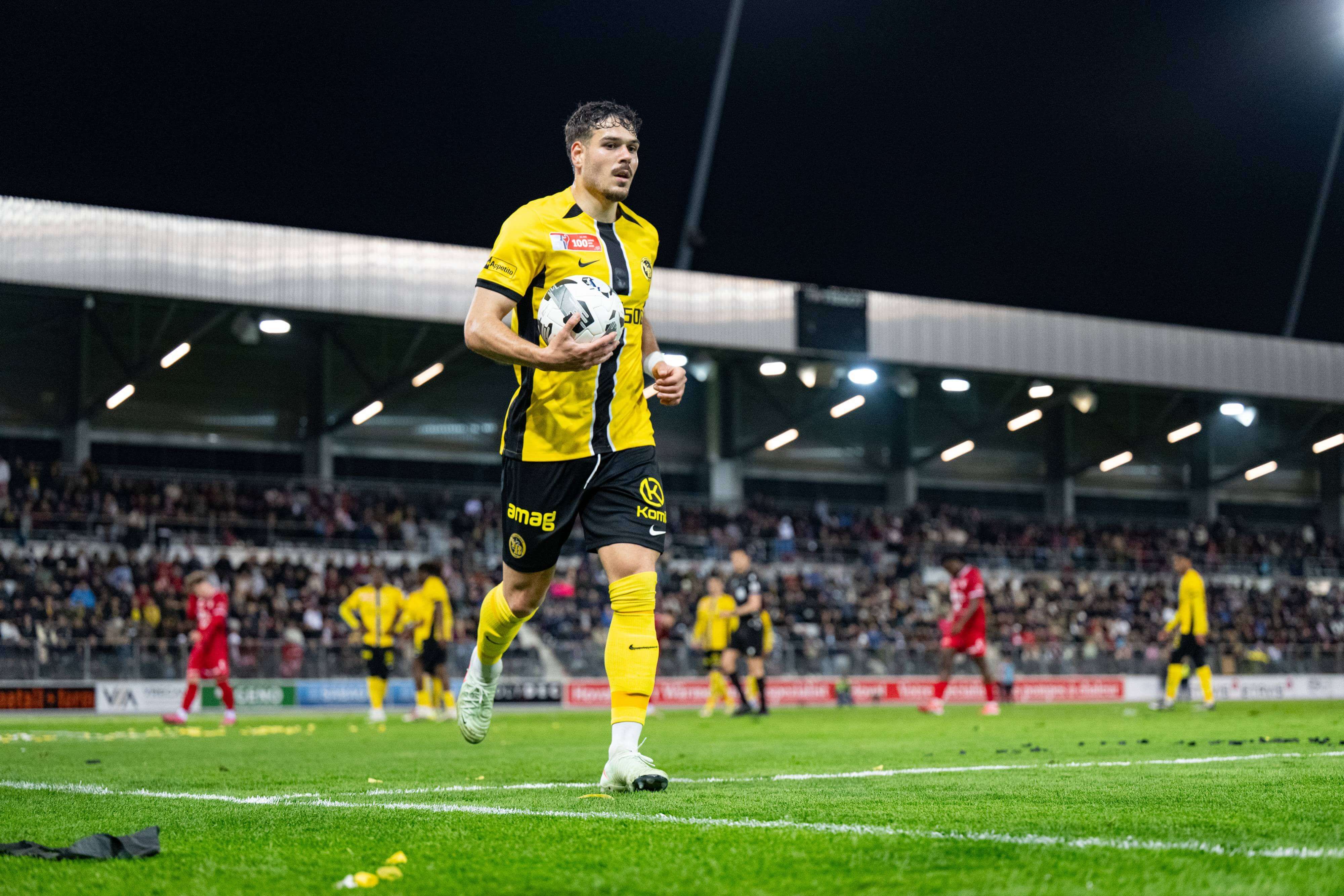 Filip Ugrinic, en un partido del Young Boys (FOTO: Cordón Press).