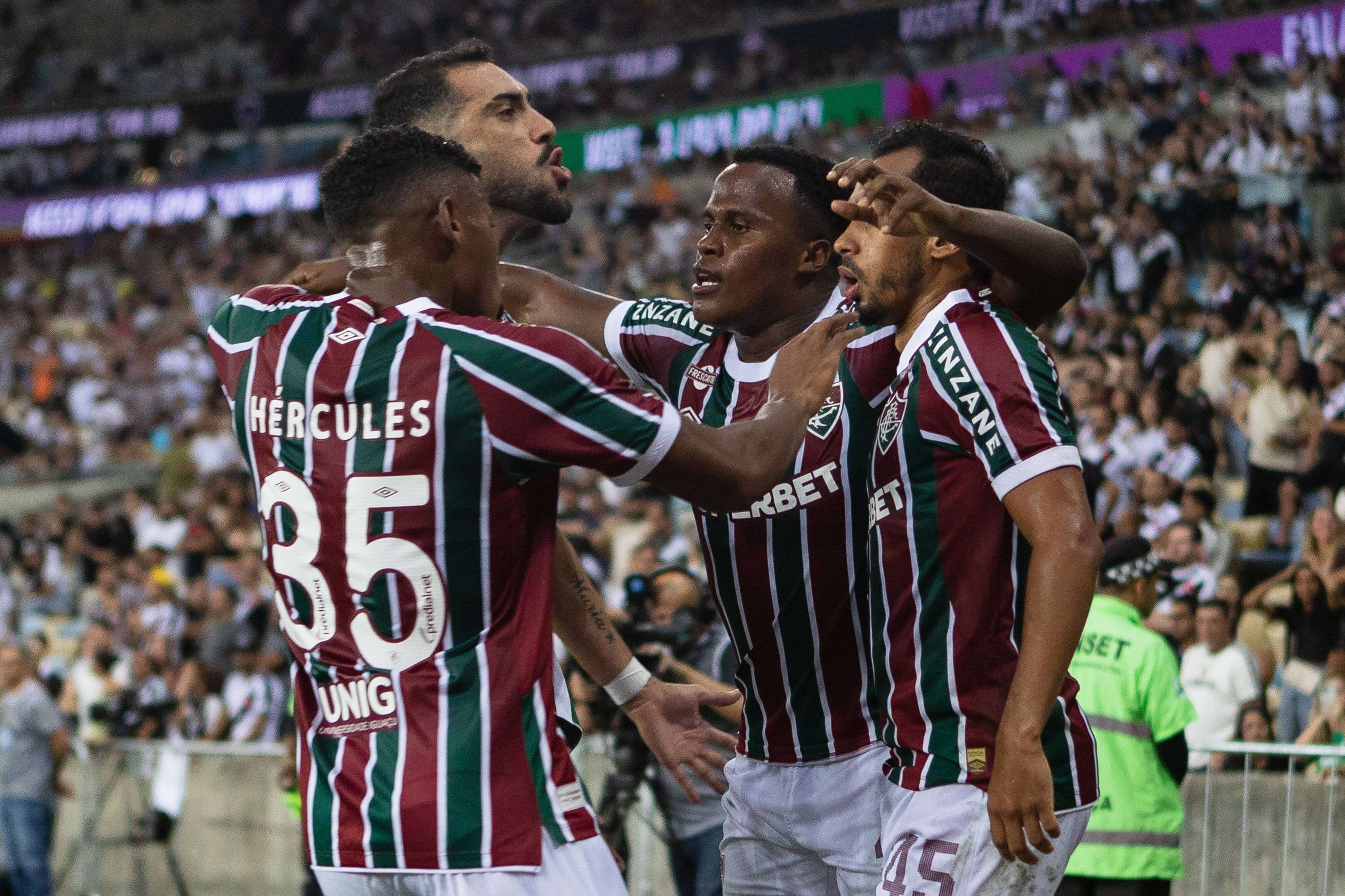 Fluminense celebrando un gol (Cordon Press)