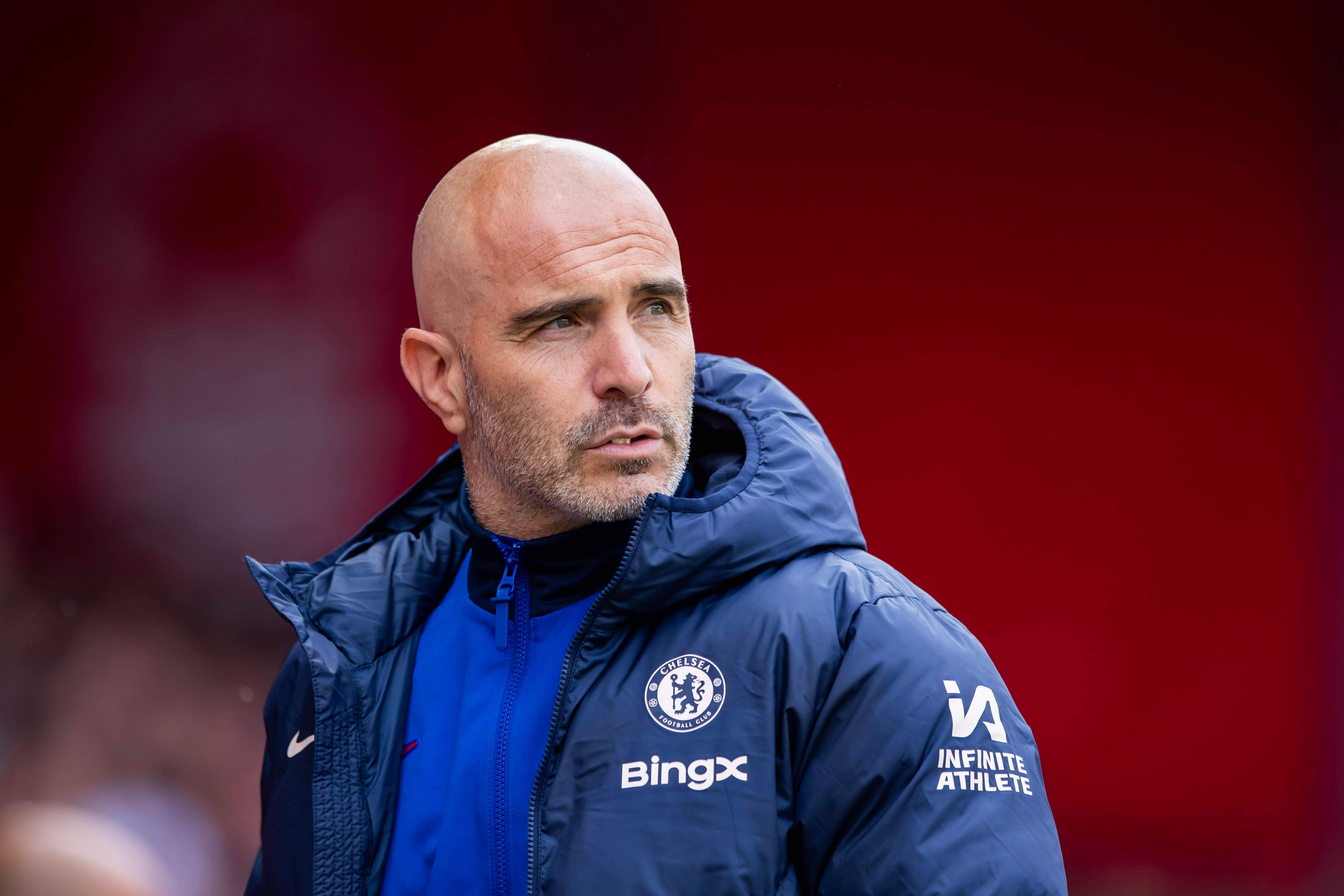  Enzo Maresca, en el Nottingham Forest-Chelsea.