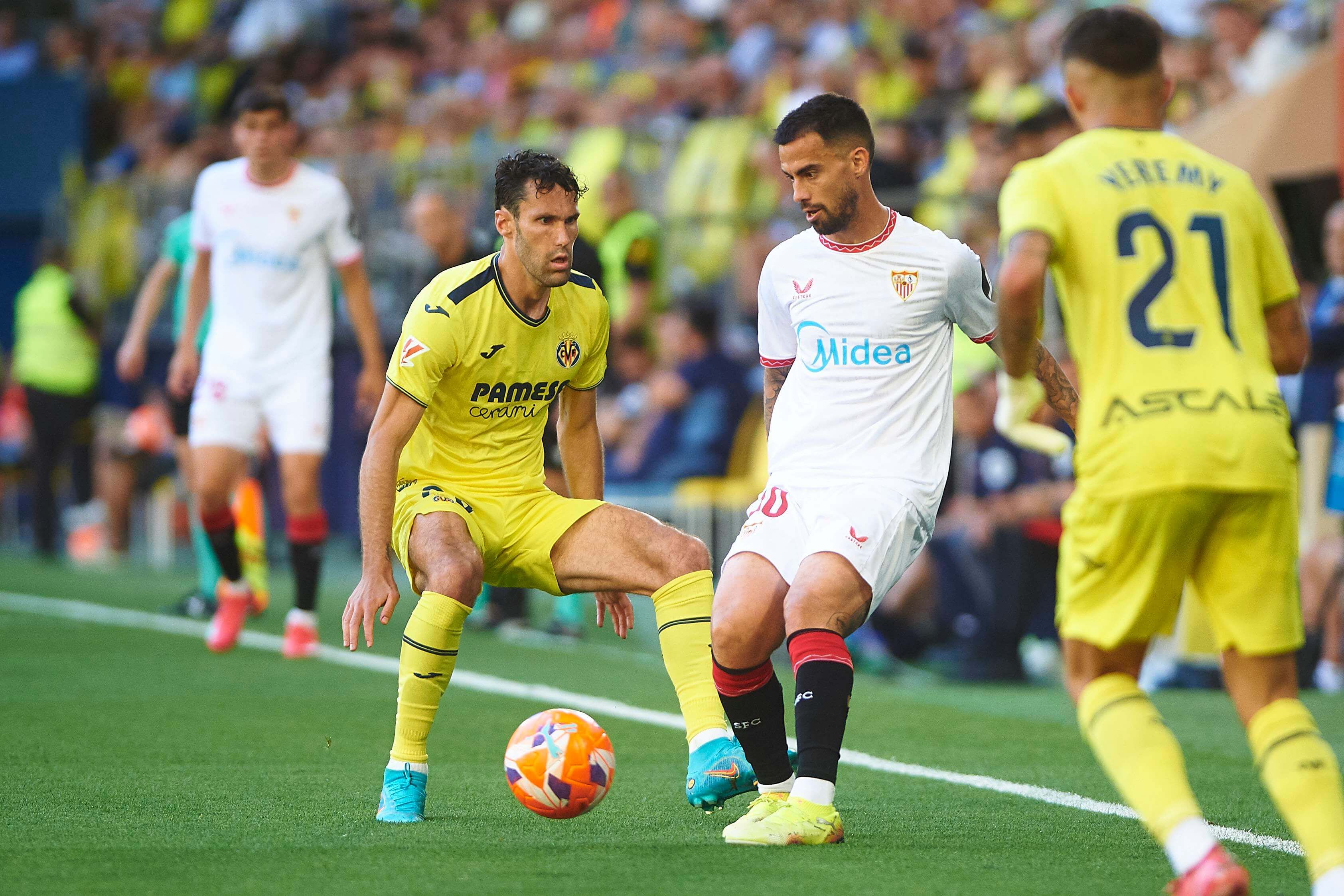  Suso, ante el Villarreal.