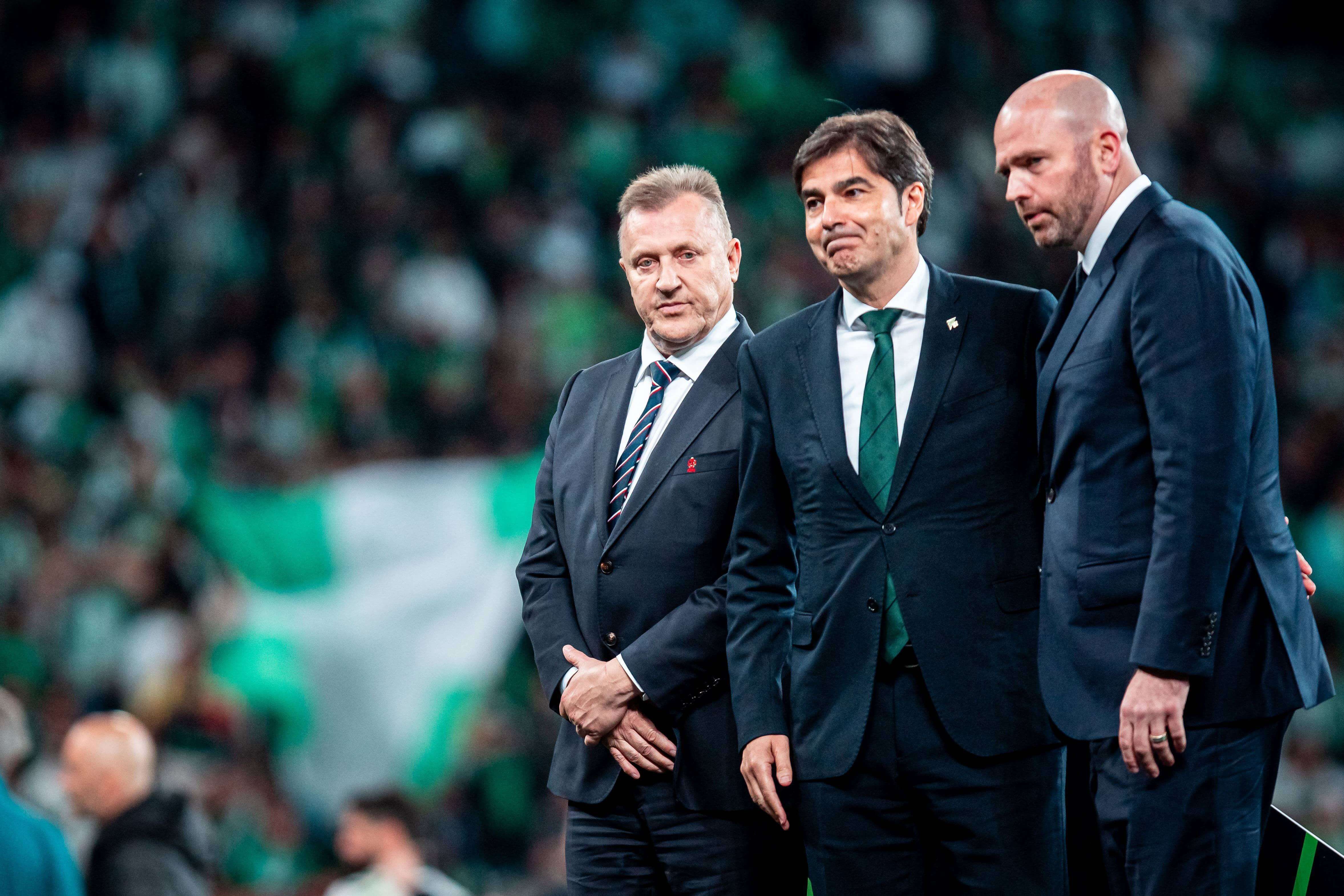  Ángel Haro, en la entrega de medallas en Breslavia.