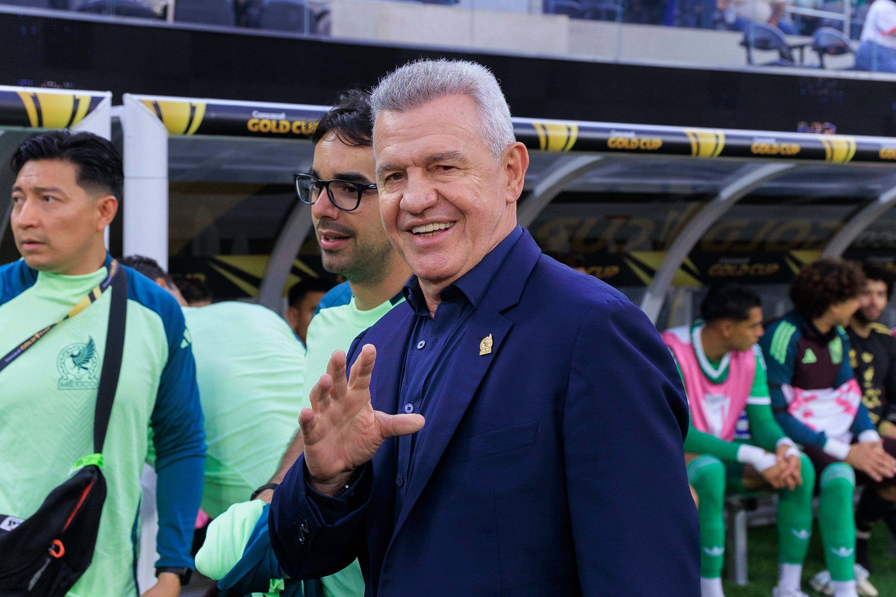  Javier Aguirre dirige la final de la Copa Oro.