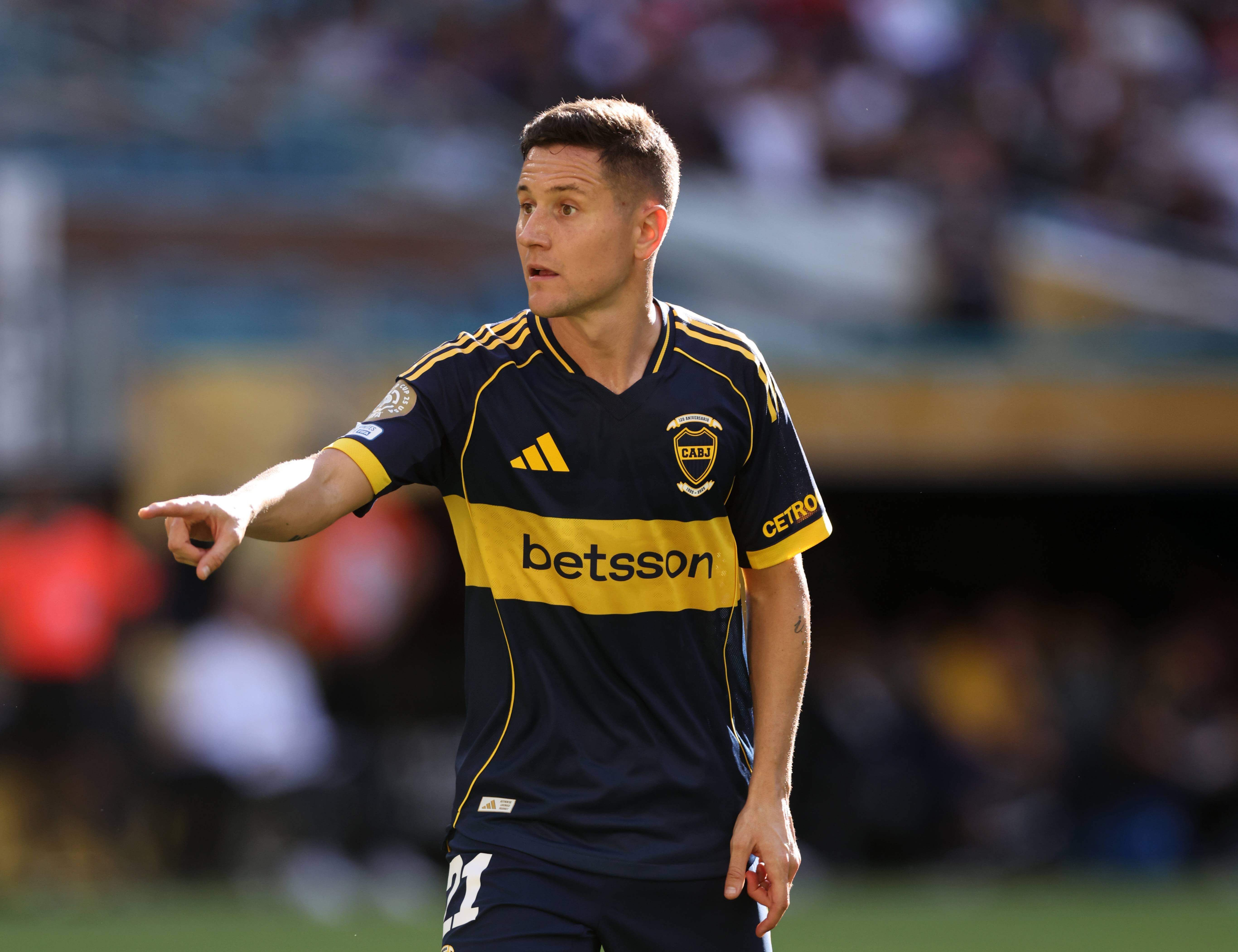  Ander Herrera, en un partido de Boca Juniors (FOTO Cordón Press).