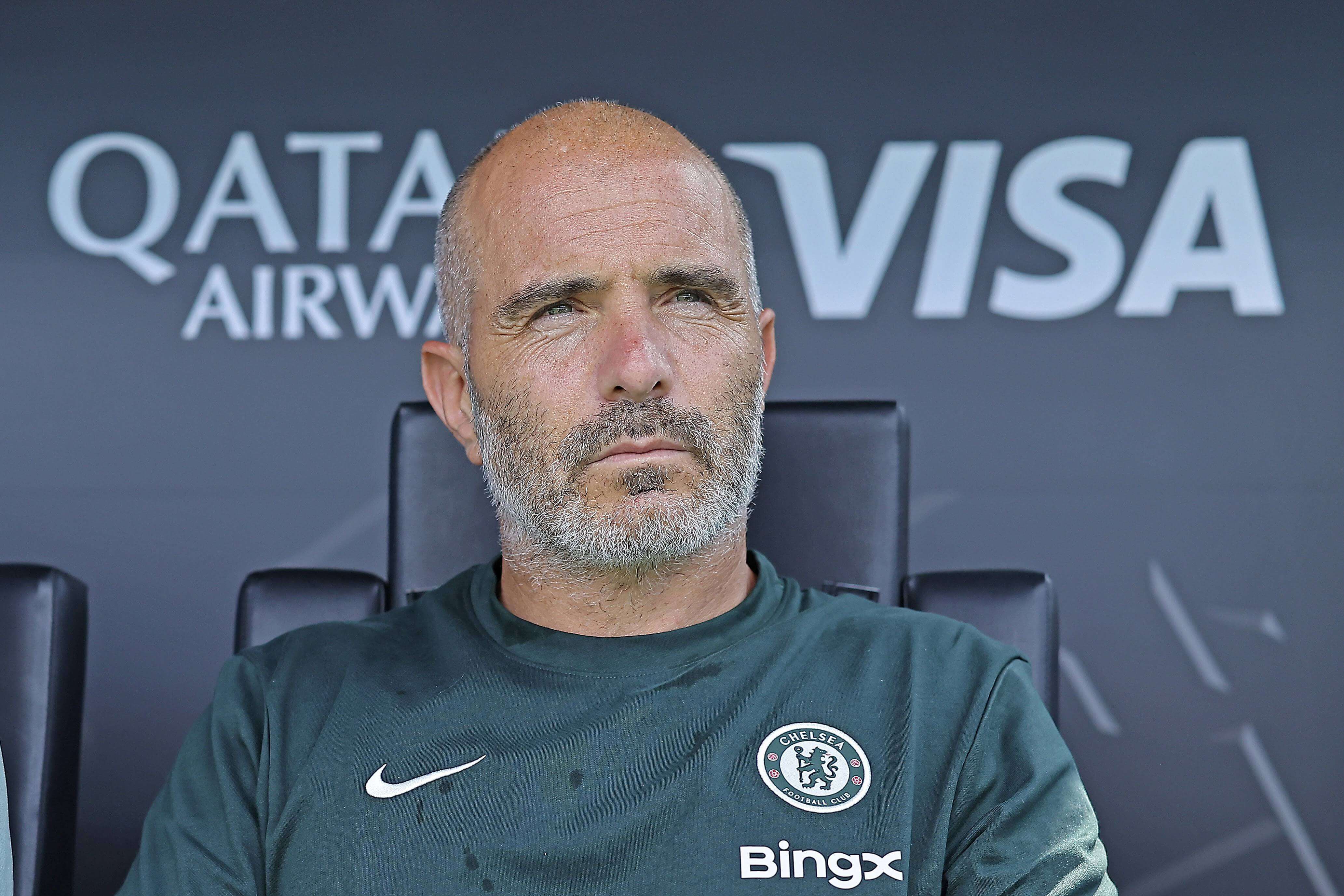  Enzo Maresca, técnico del Chelsea (Cordon Press)