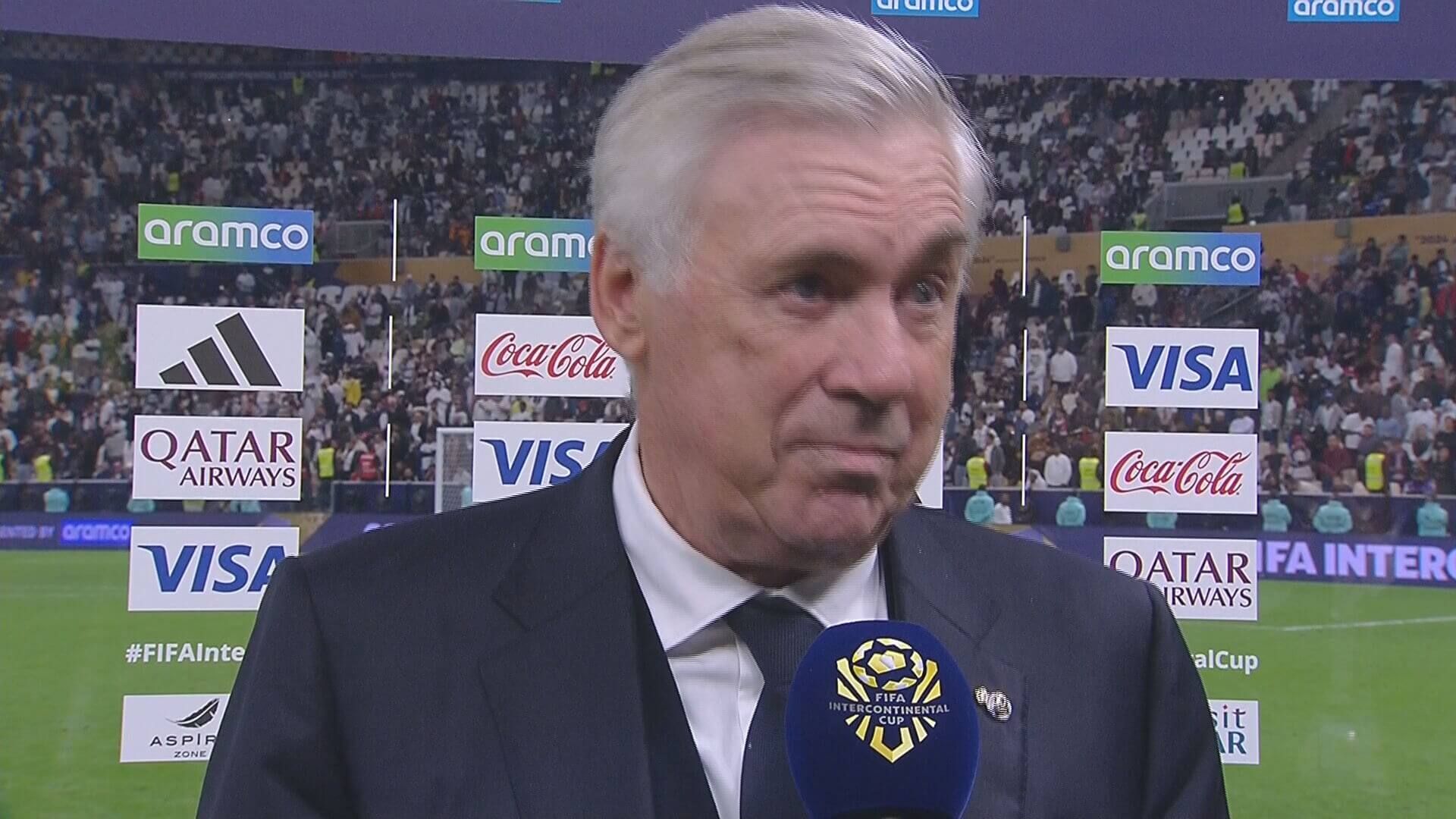  Carlo Ancelotti, hablando con ElDesmarque tras la Intercontinental