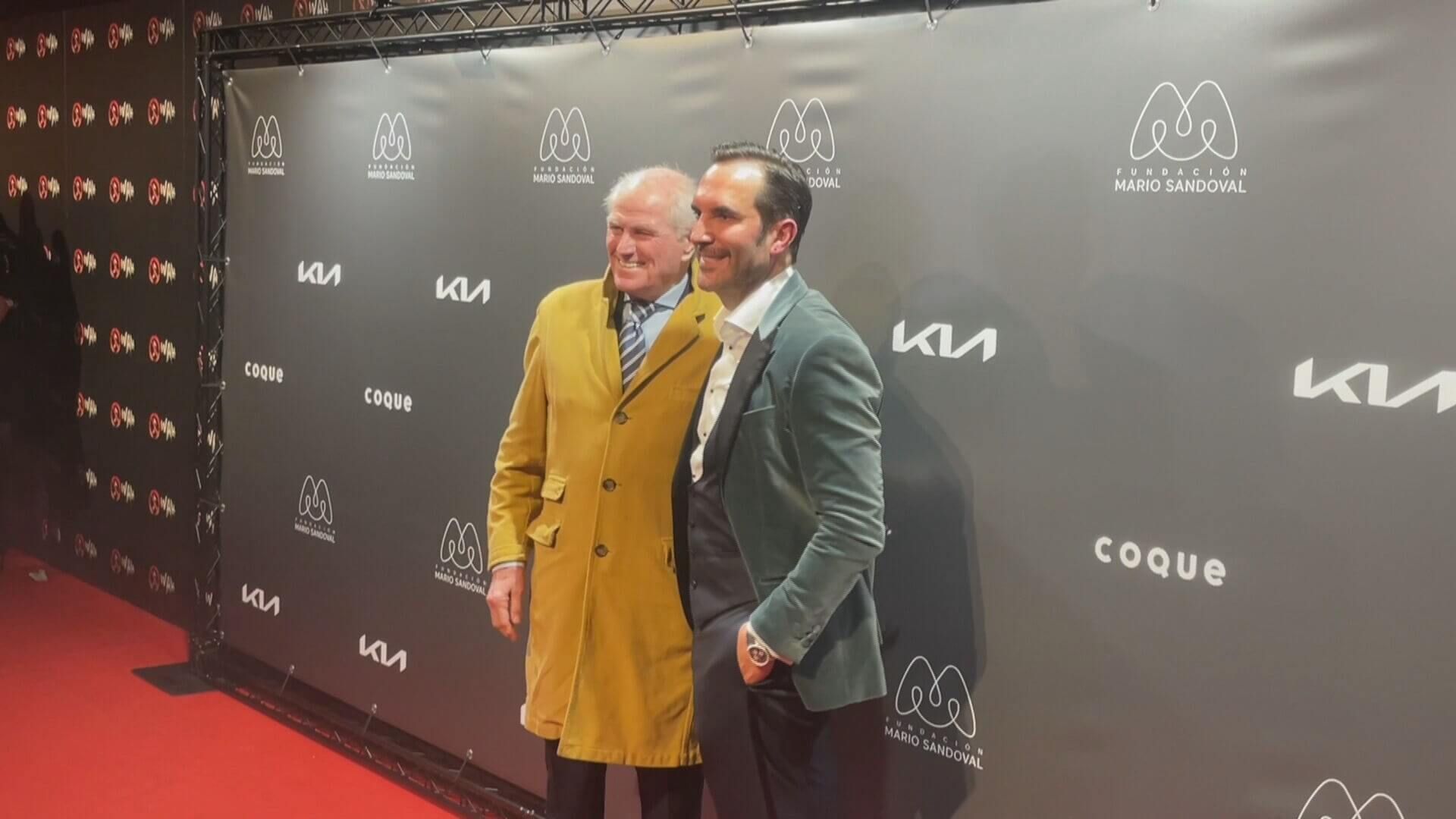 Ramón Calderón junto a Mario Sandoval