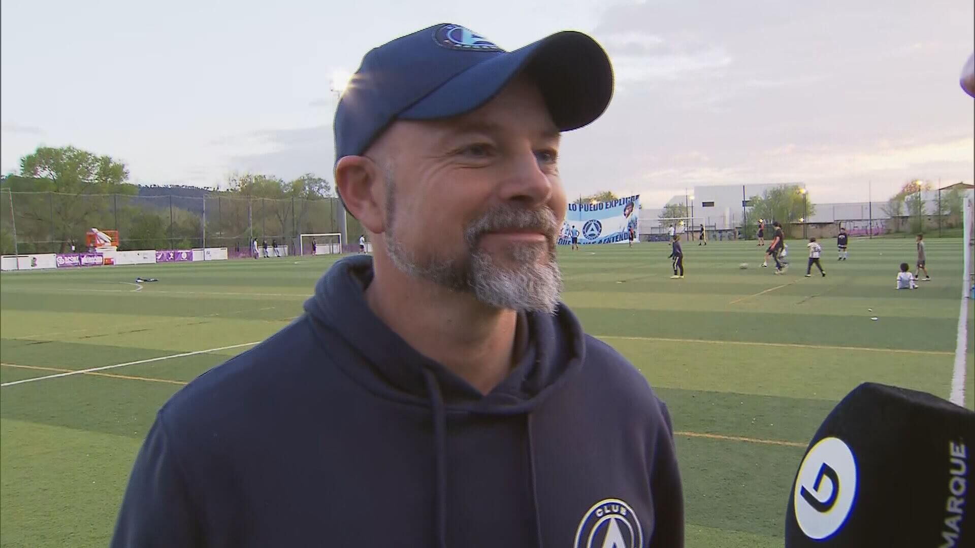  Adrián Varela, presidente del Club Argentino