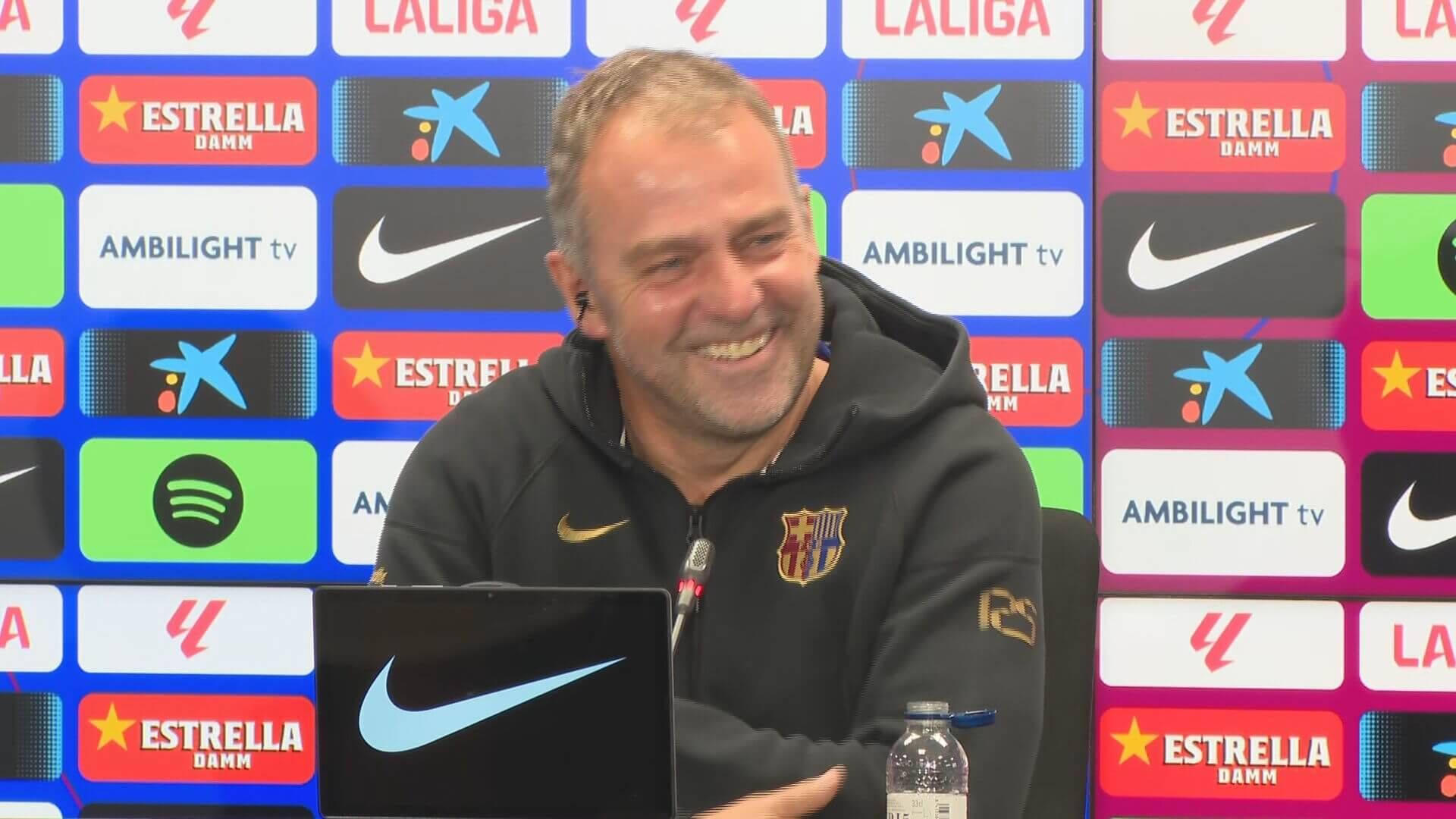 Hansi Flick ha desvelado que está cerca la vuelta de Lamine Yamal.