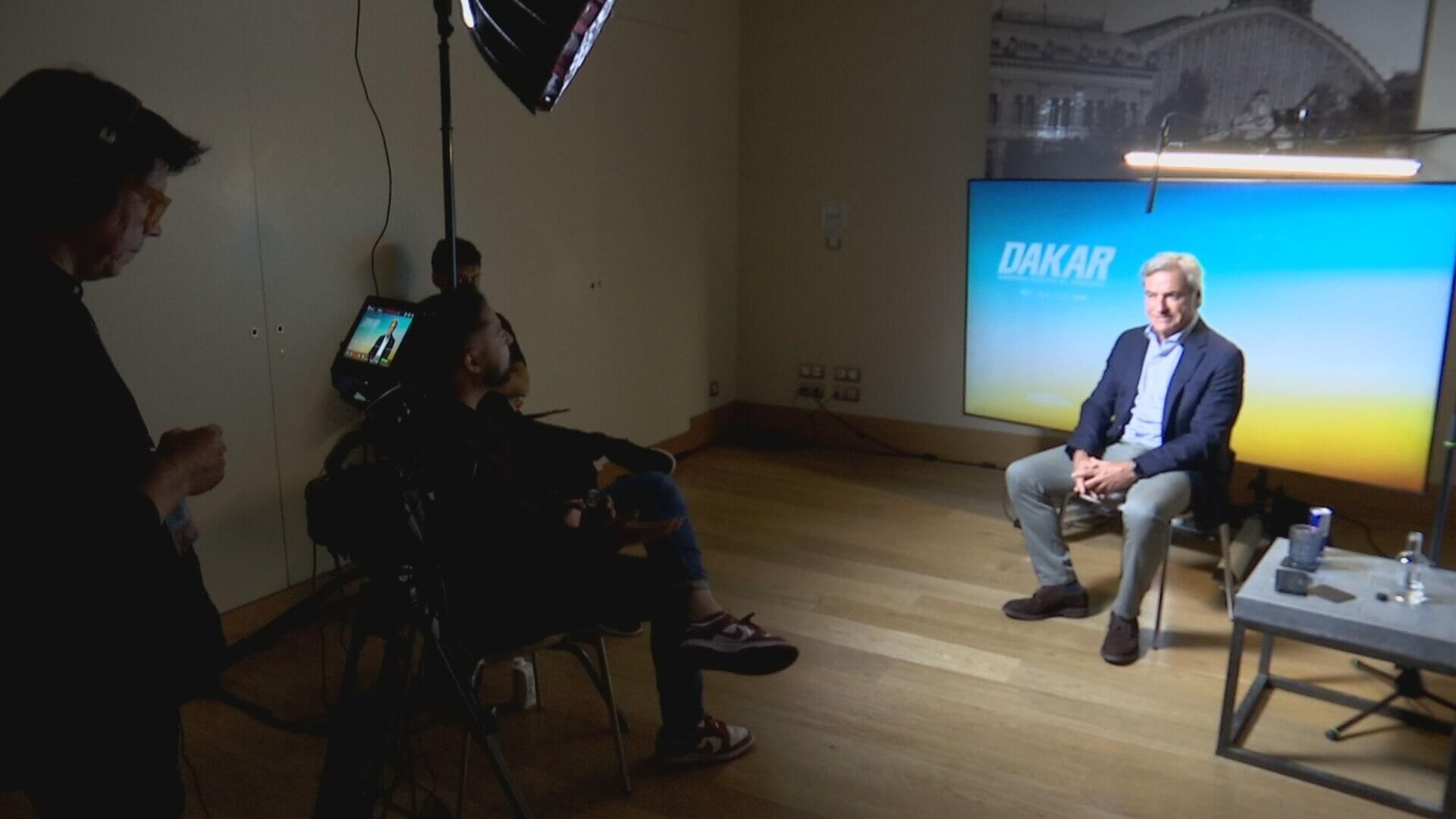  Carlos Sainz atiende a ElDesmarque en Madrid