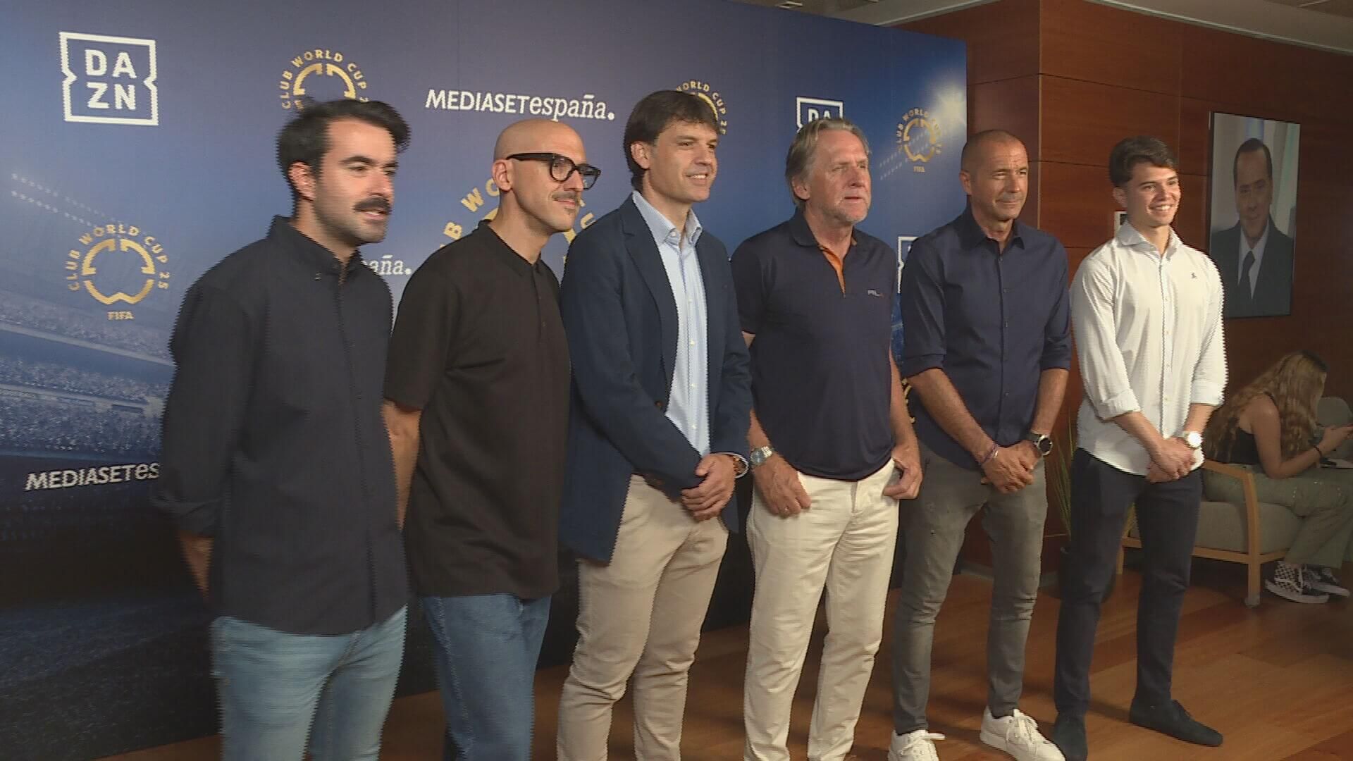  El equipo para el Mundial de Clubes en Mediaset
