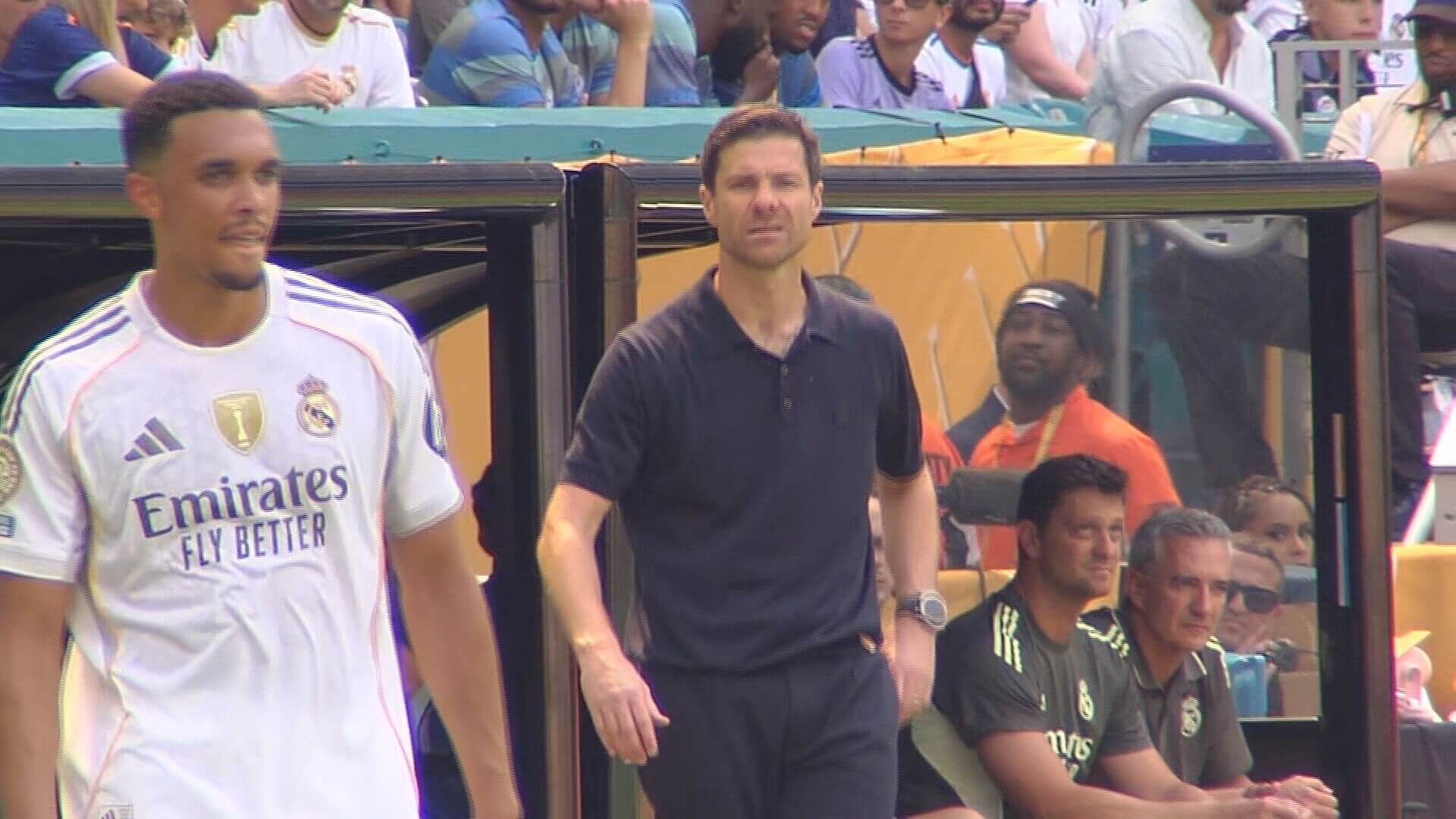 Xabi Alonso, durante el partido ante Al Hilal