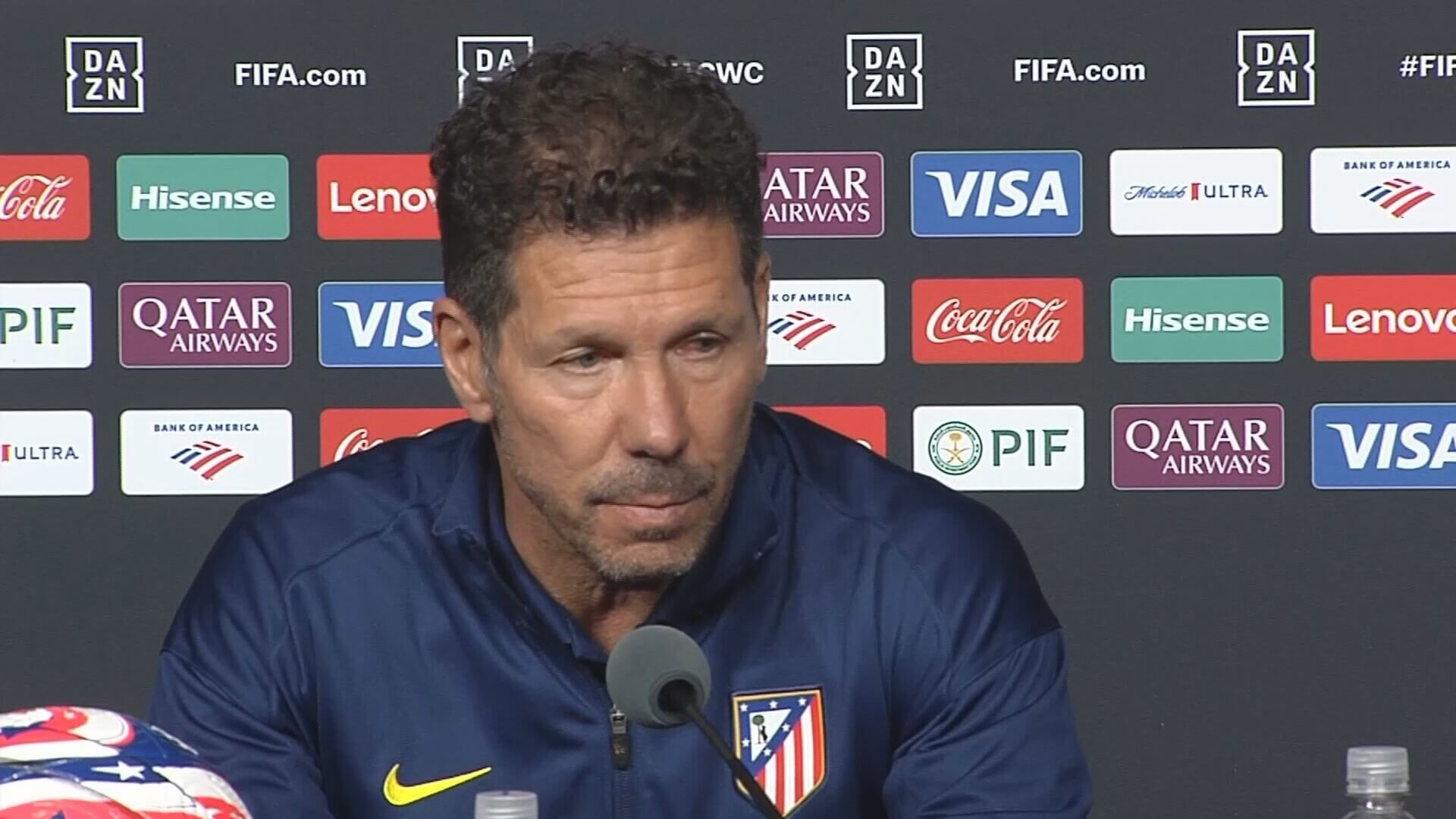  Simeone, en rueda de prensa