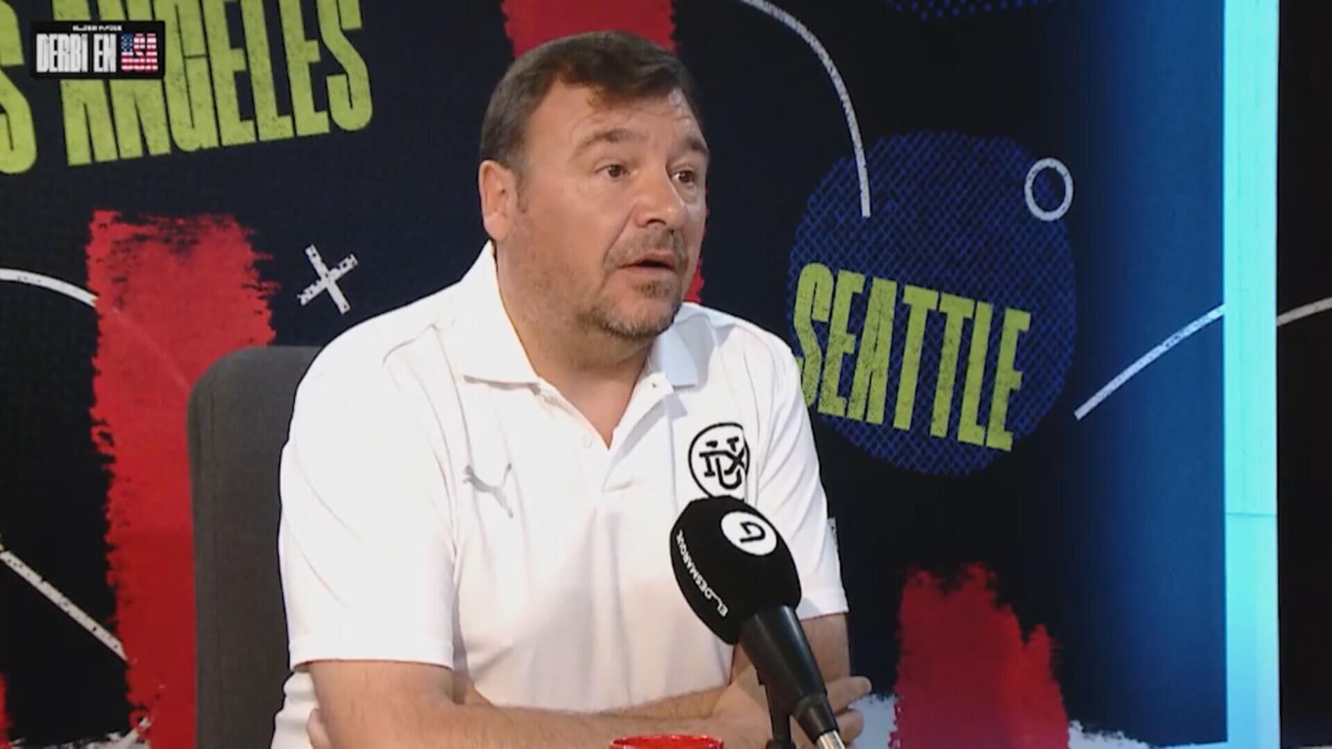 Rubén Uría, en 'El Derbi de USA'