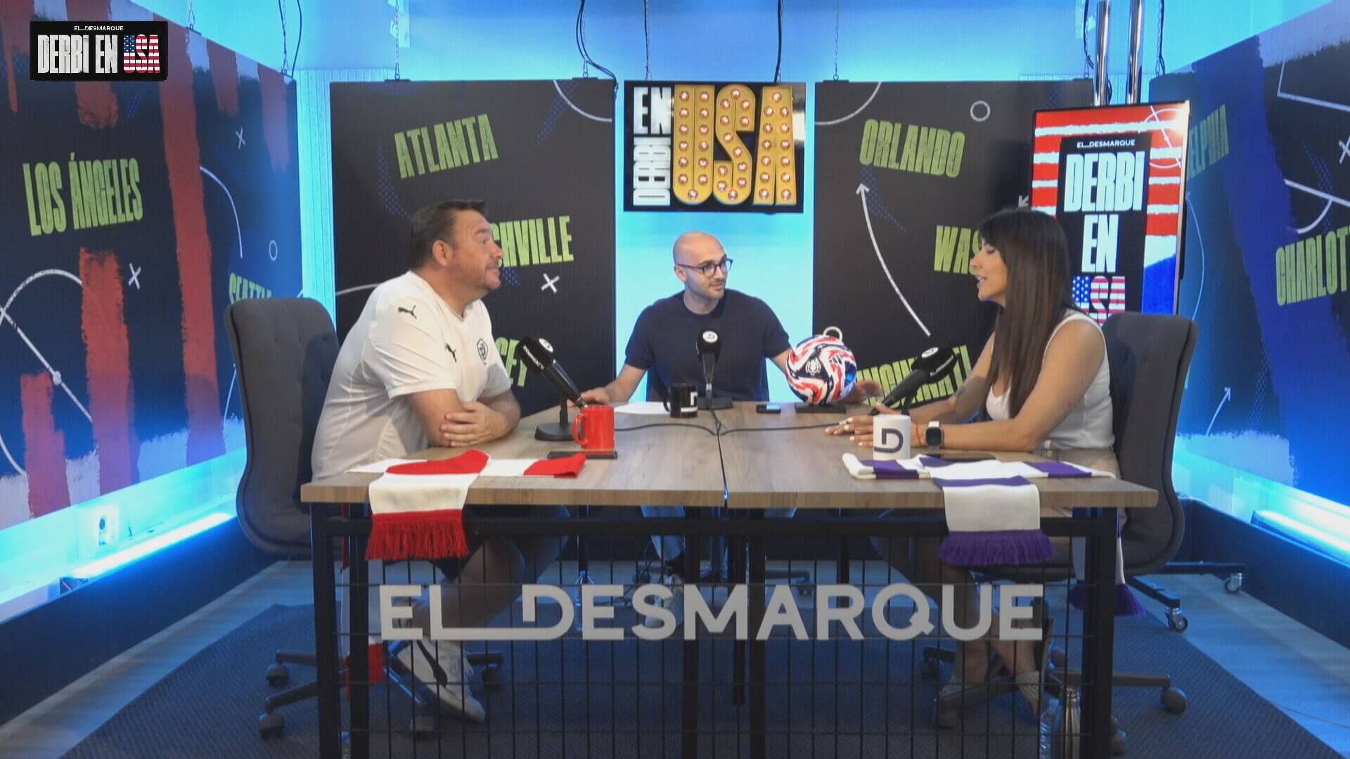  Rubén Uría e Irene Junquera hablan del PSG-Real Madrid en Derbi en Usa.