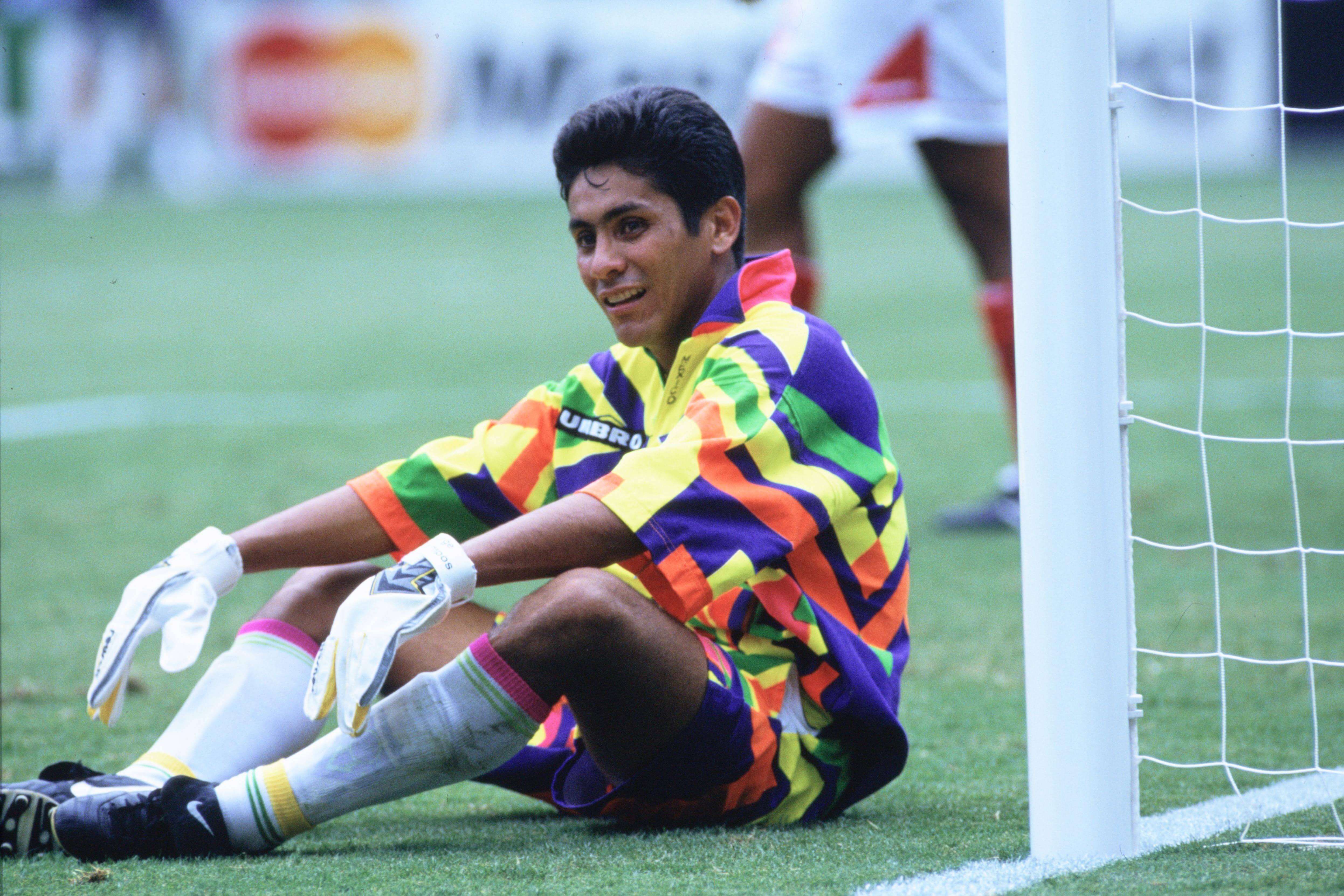  Jorge Campos jugando de portero (Cordon Press)