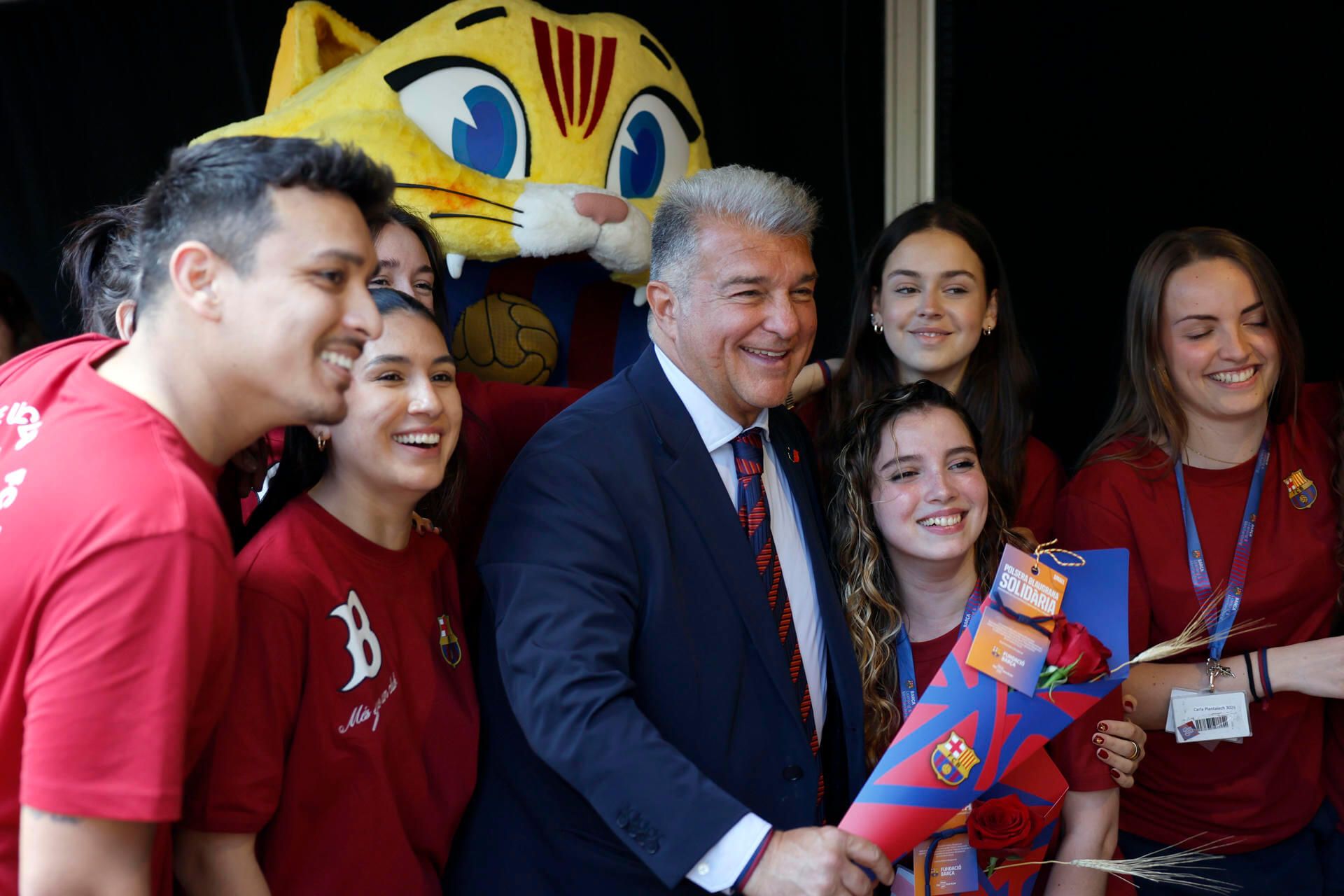 Joan Laporta en la Diada de Catalunya (EFE)