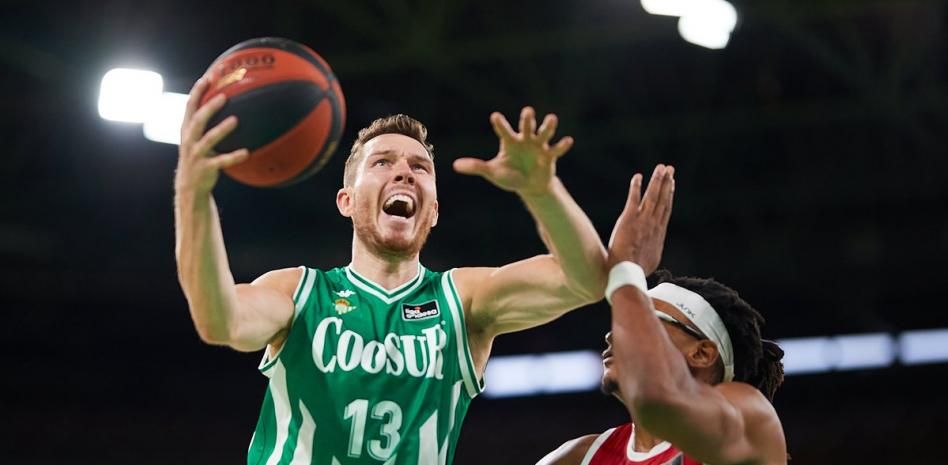  Dairis Bertans con el Betis Baloncesto (foto: Betis Baloncesto).