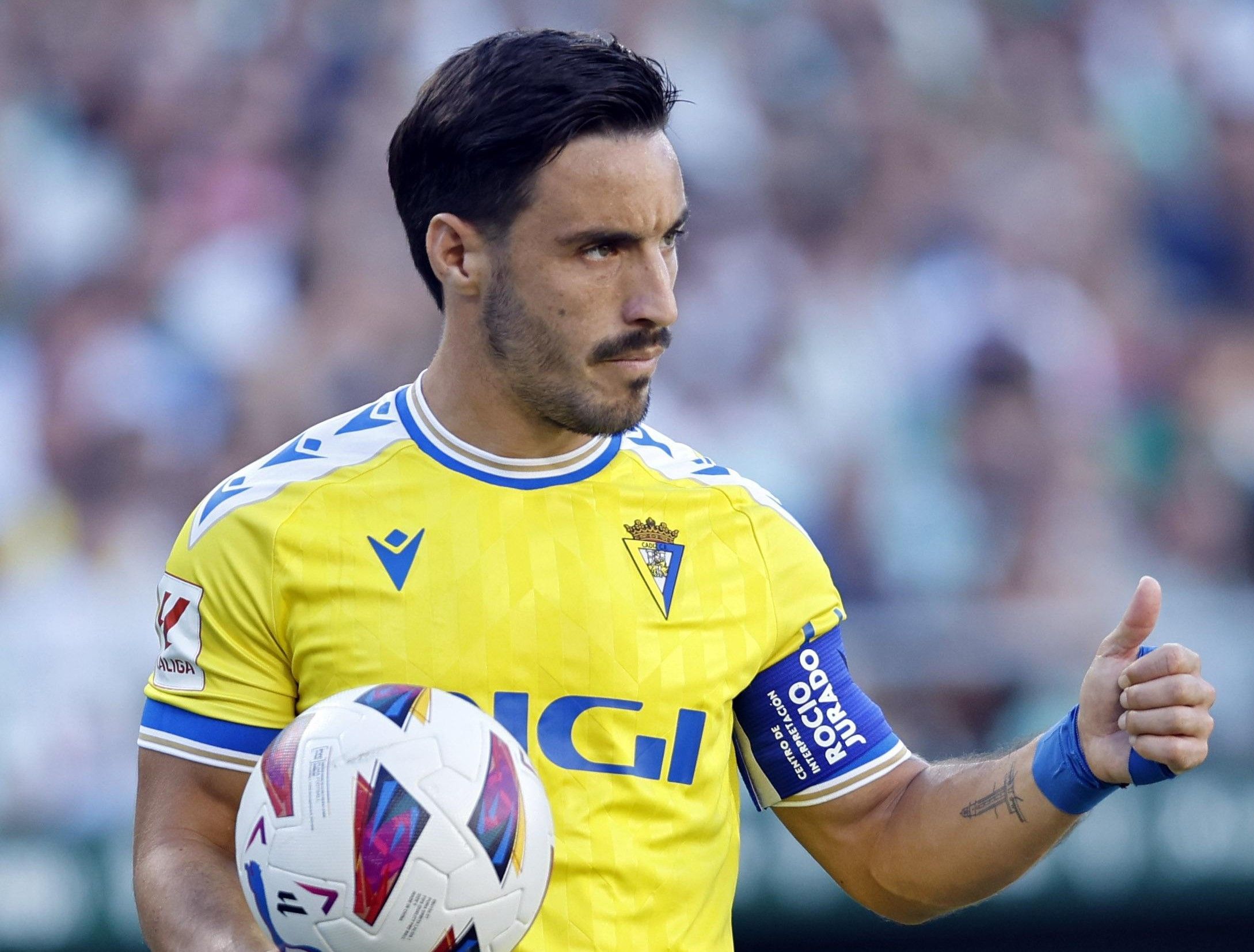  Iza Carcelén, en el Betis - Cádiz.