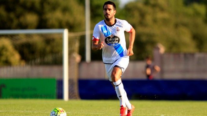  Pablo Insua en su etapa con el Dépor