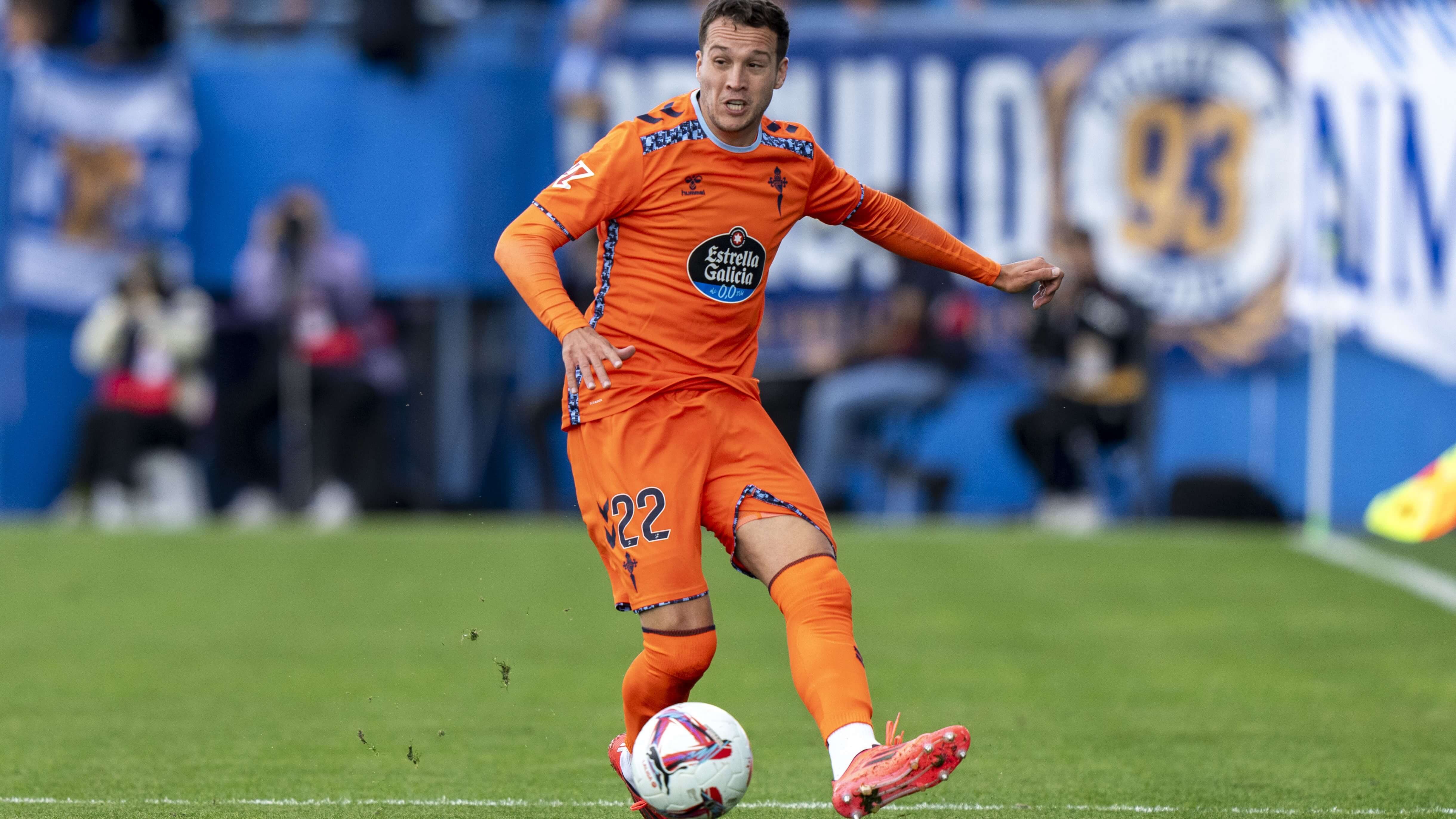 Javier Manquillo, con el Celta de Vigo.