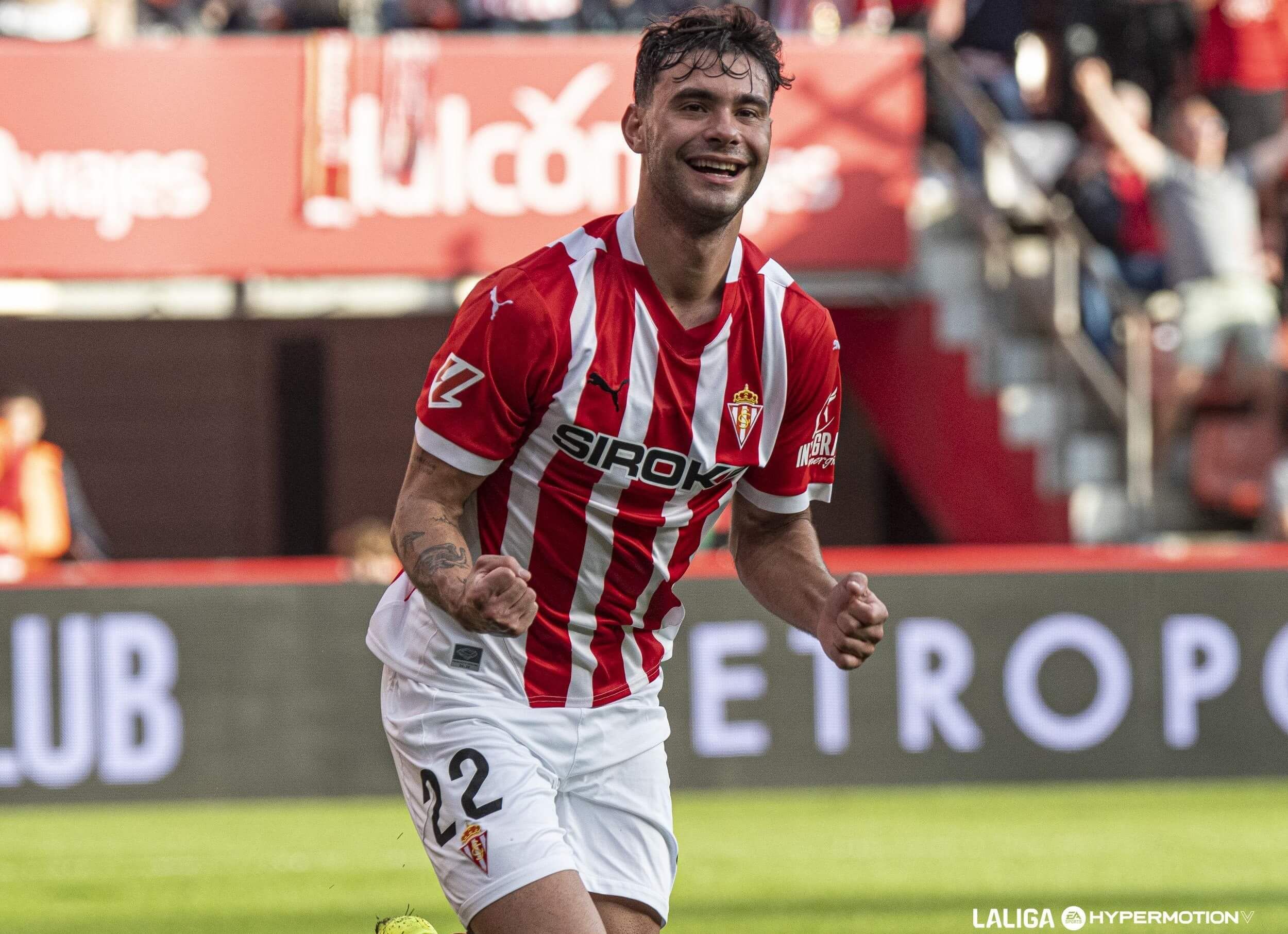  Diego Sánchez, con el Sporting.