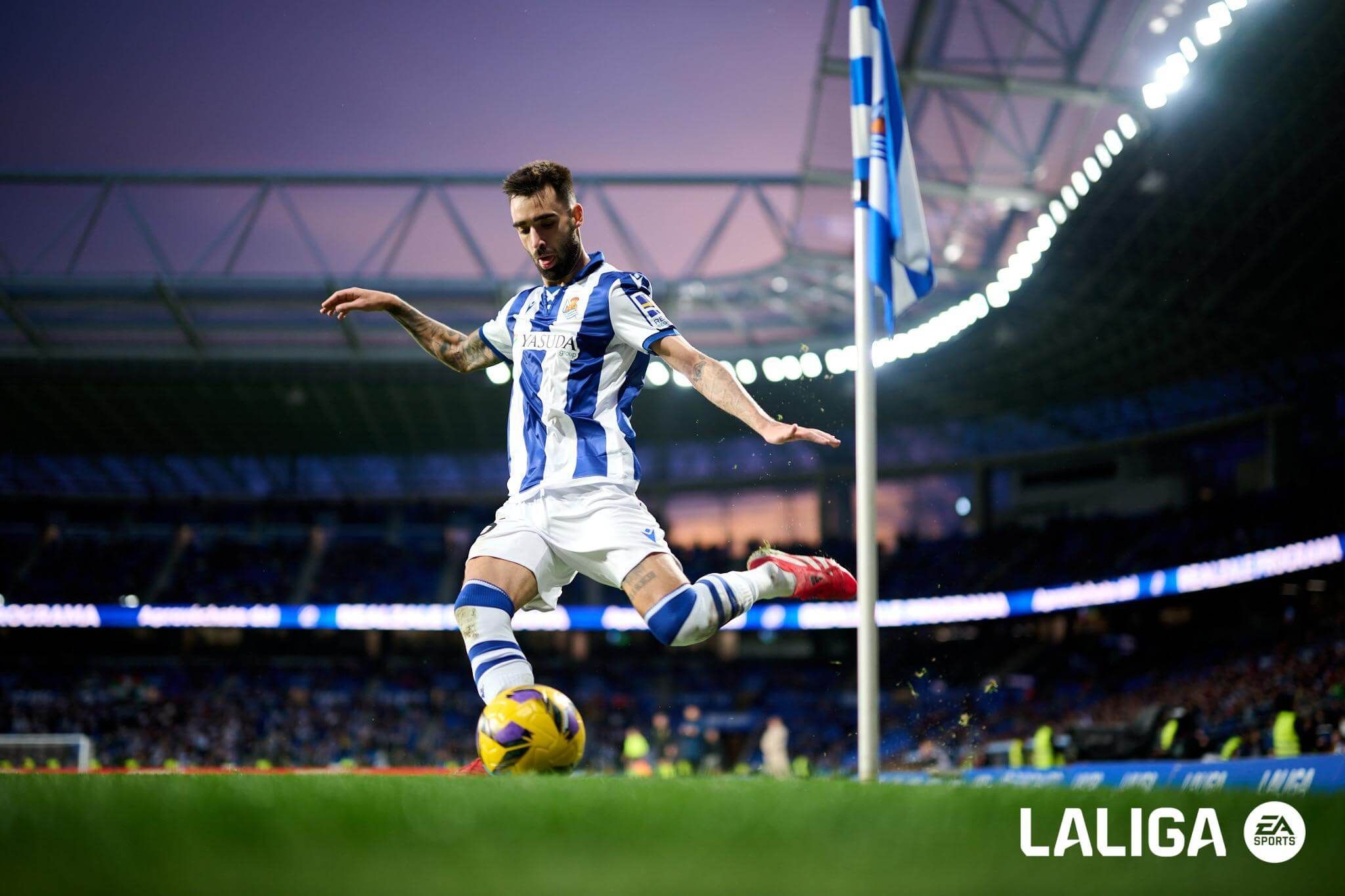 Brais Méndez, con la Real Sociedad (Foto: LALIGA).