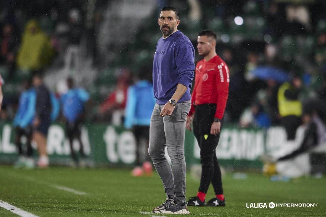  Eder Sarabia, en un partido del Elche (FOTO: LALIGA).