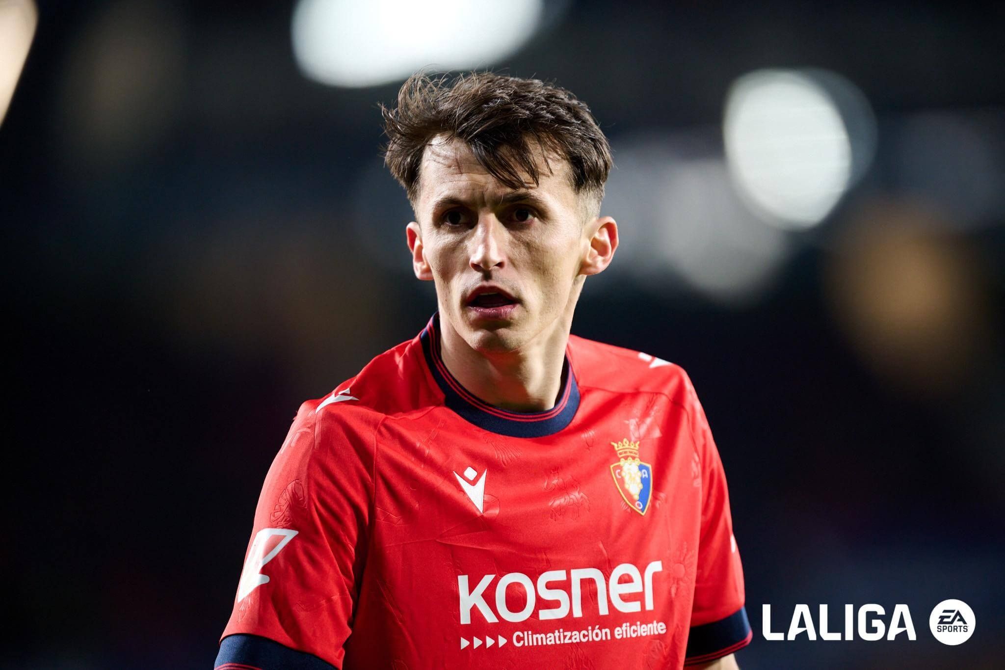 Ante Budimir, con Osasuna (Foto: LALIGA)